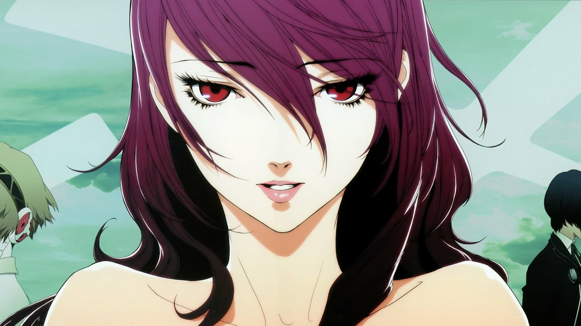 day, females, fashion, anime women kirijou mitsuru persona 3 persona series, lifestyles, beautiful woman, front view, headshot, 1080P, clothing, women, HD Wallpaper