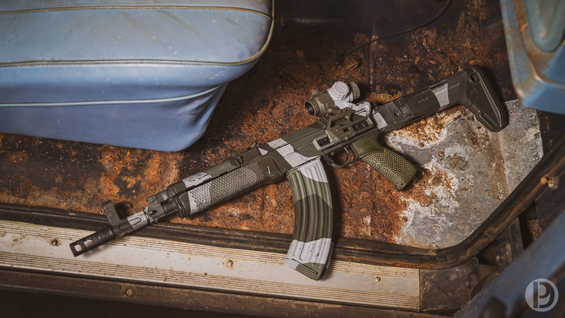 weapon, assaul rifle, machine, weapons, sight, custom, VZ 58, 1080P, HD Wallpaper