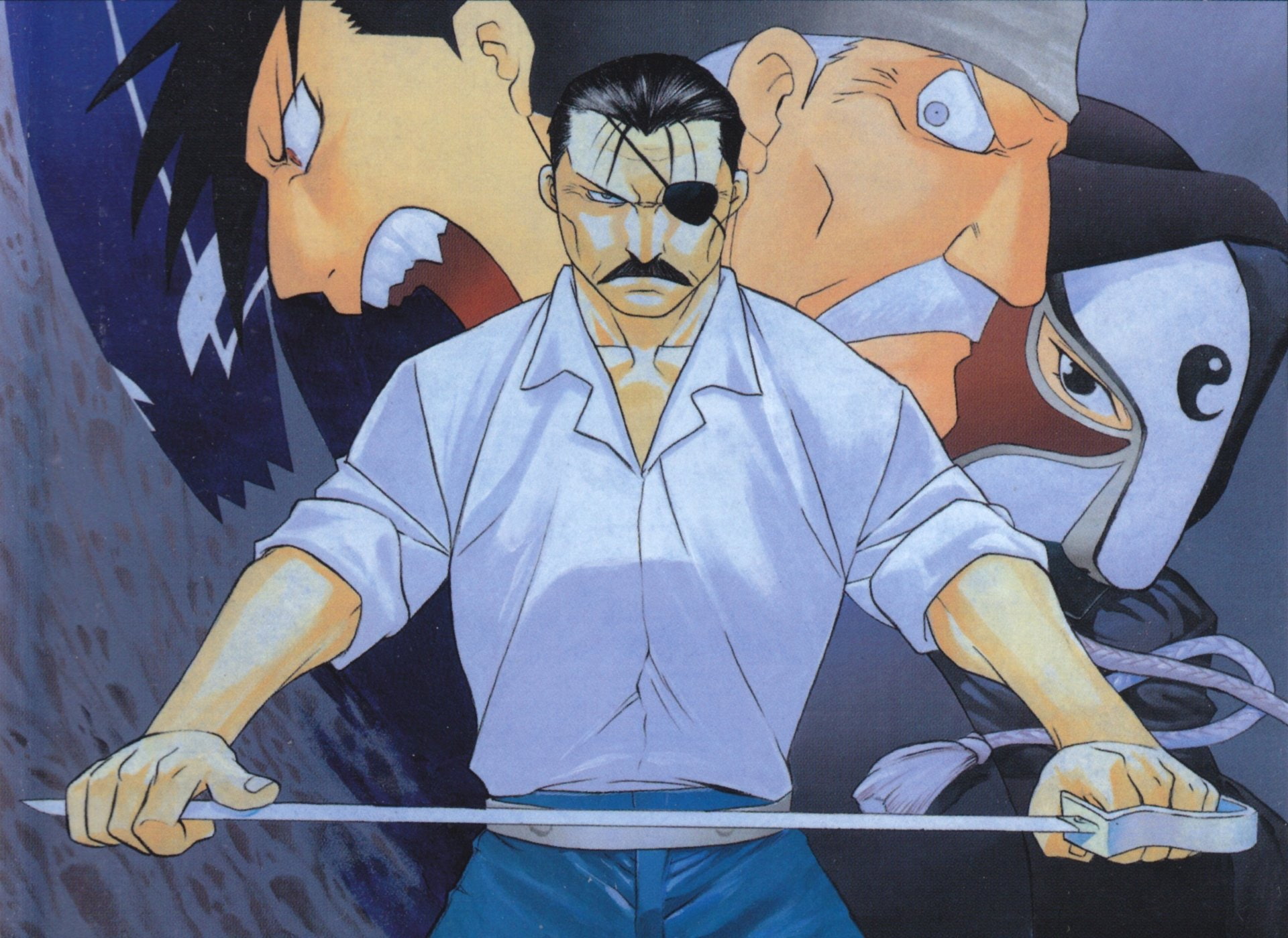 Fu (FullMetal Alchemist), King Bradley, Lan Fan, Ling Yao, FullMetal Alchemist, 1080P, HD Wallpaper