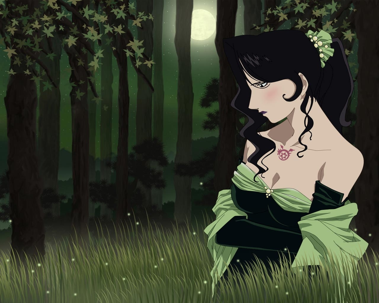 Fullmetal Alchemist, alchemist, anime, Lust (FMA), fma, hd, lust, metal, 720P, x, art, fullmetal, full, HD Wallpaper