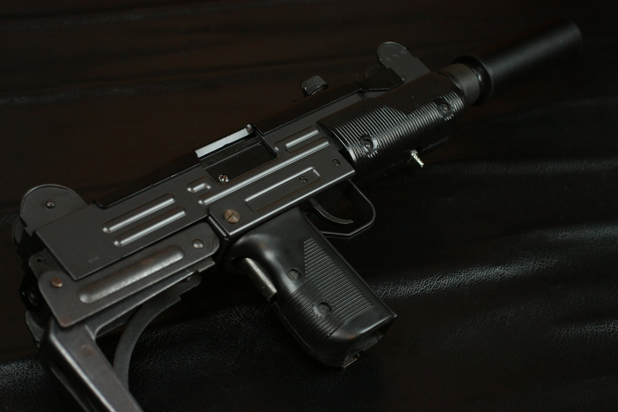 sign, ammunition, rifle, black, warning sign, crime, indoors, 1080P, weapons, high angle view, social issues, studio shot, no people, the gun, protection, HD Wallpaper