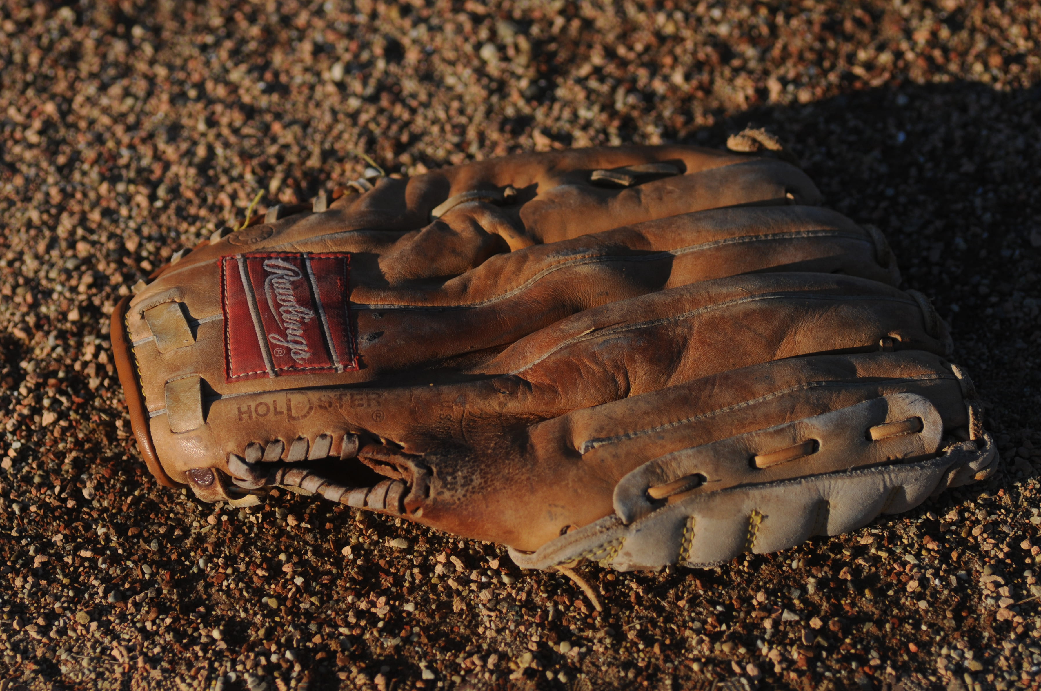 remington, high angle view, textured, history, close-up, focus on foreground, baseball mitt, animal, baseball, rawling, 2K, brown, no people, belief, spirituality, HD Wallpaper