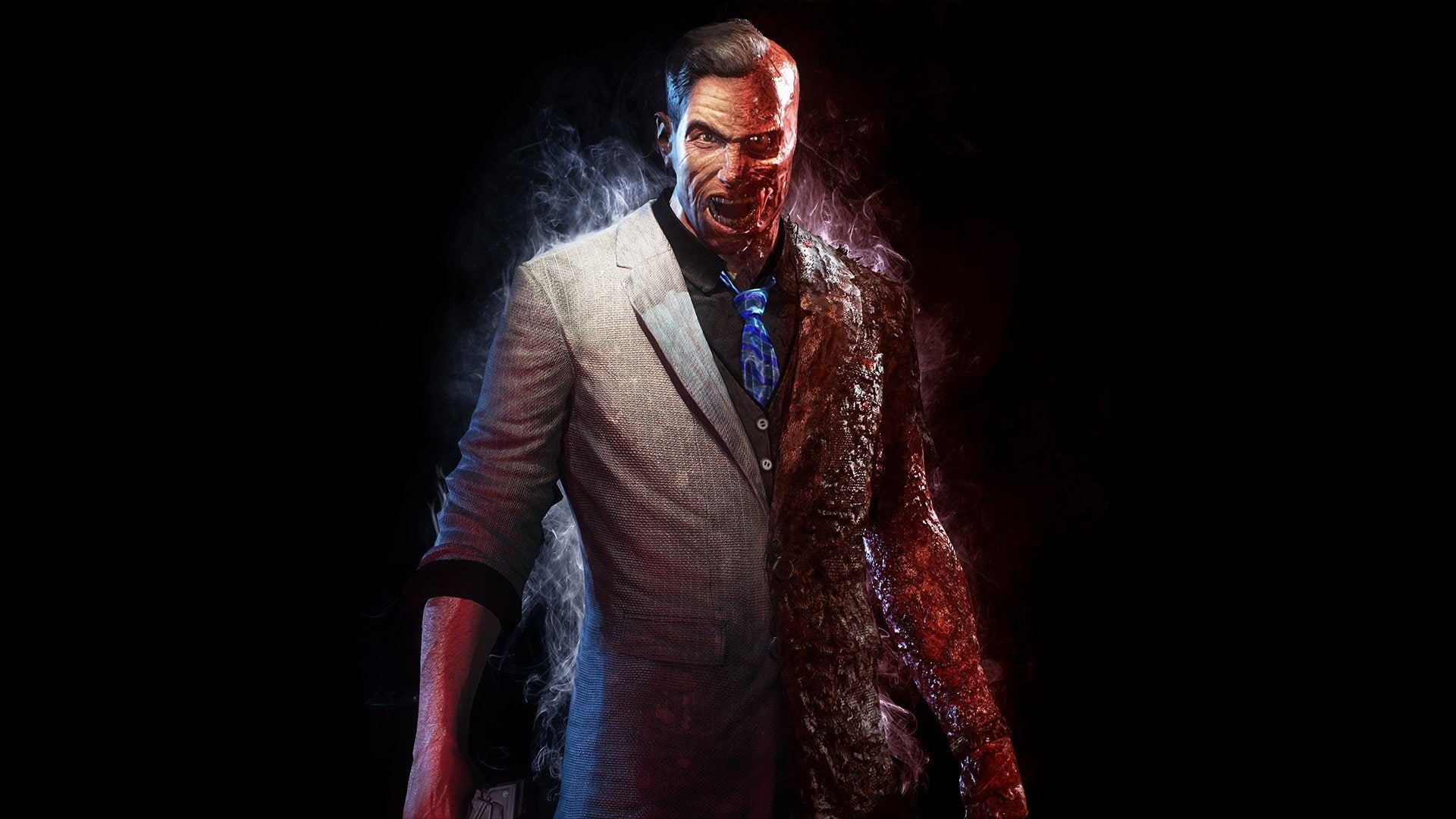 Batman, Two-Face, Batman: Arkham Knight, 1080P, HD Wallpaper