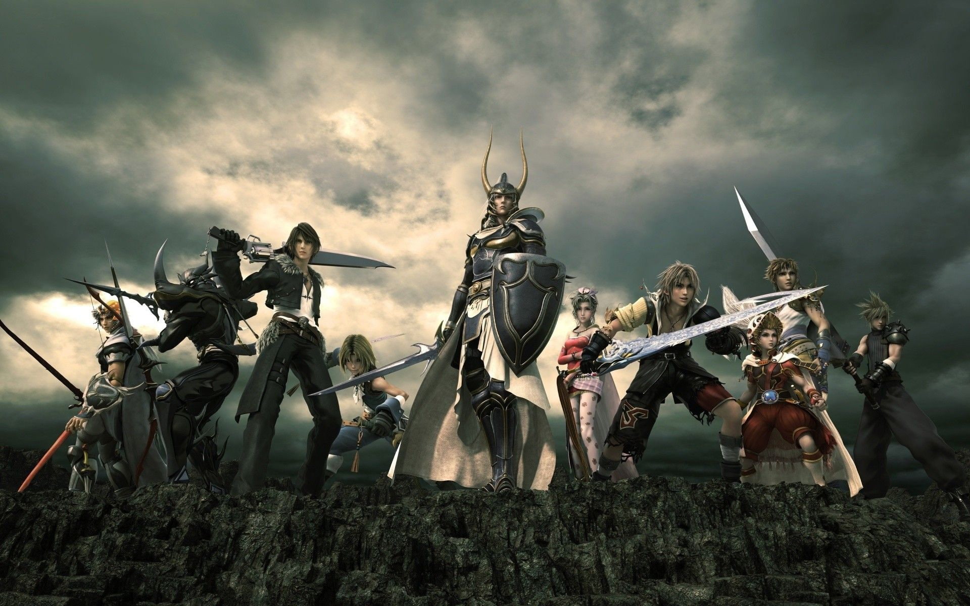 Final, 1080P, Fantasy, Dissidia, HD Wallpaper