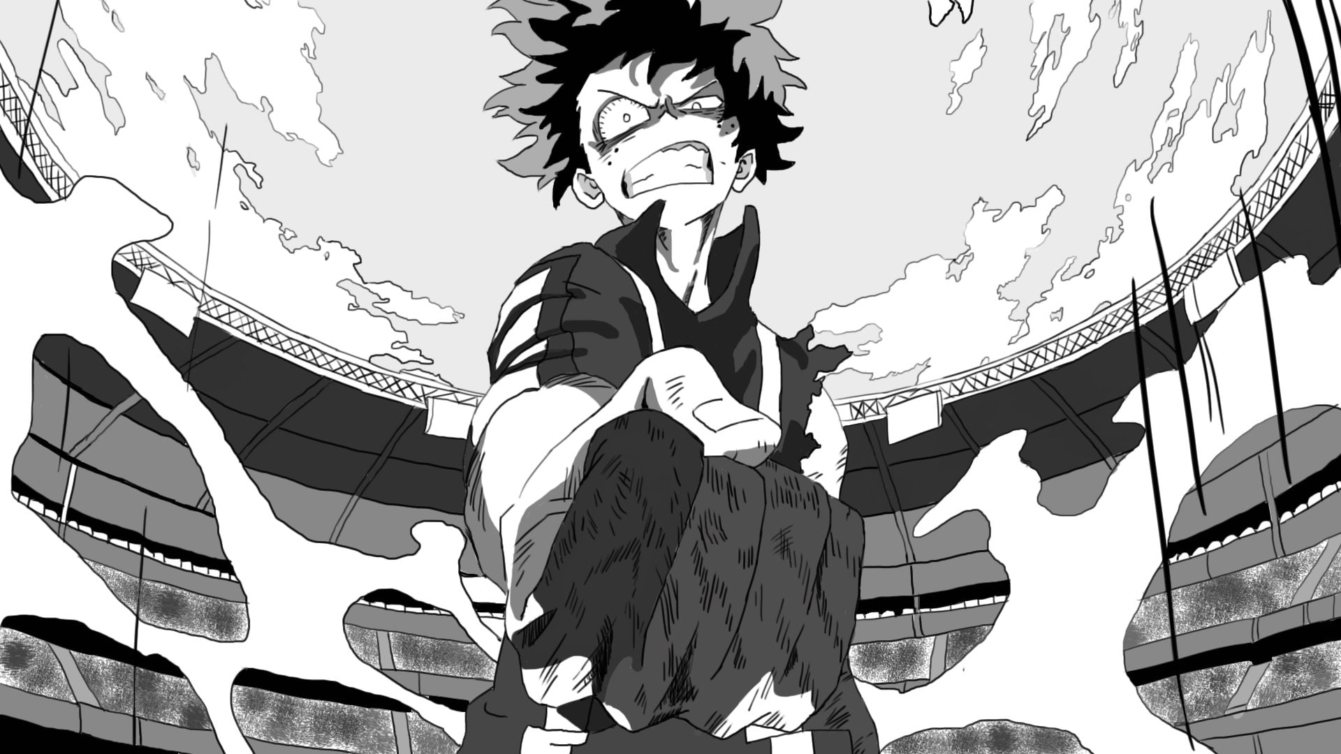 Izuku Midoriya, Anime, 1080P, My Hero Academia, HD Wallpaper