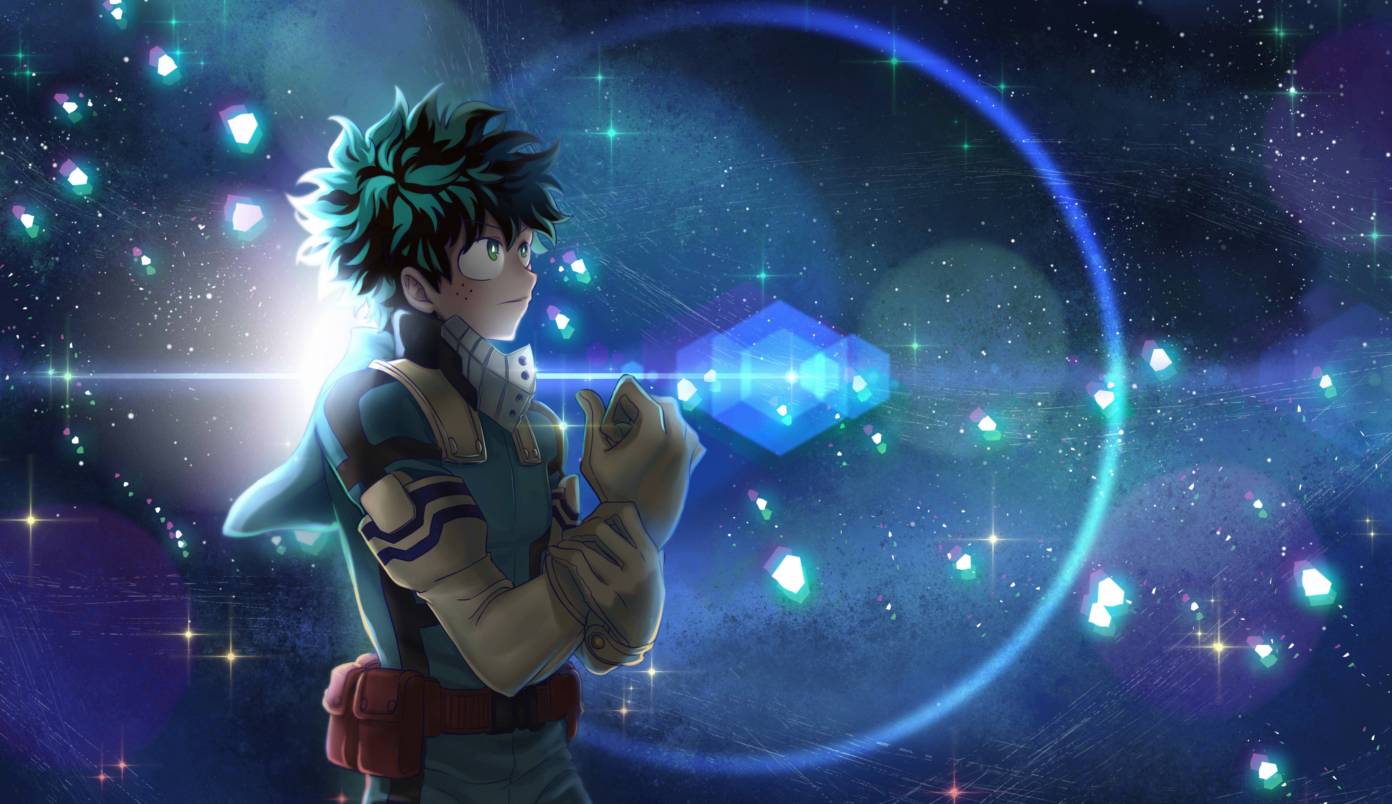 My Hero Academia, Anime, Izuku Midoriya, 4K, HD Wallpaper