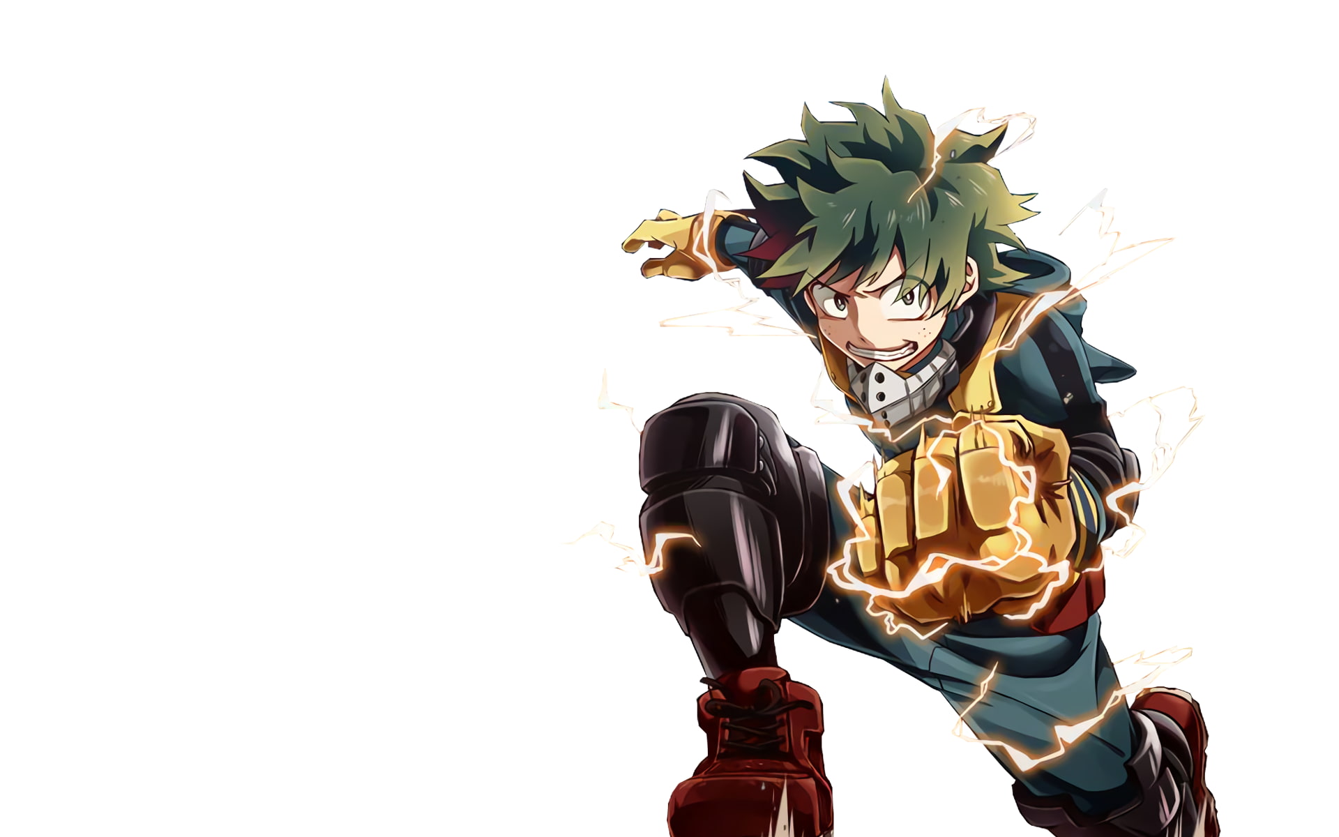close-up, studio shot, day, copy space, Midoriya Izuku, Boku no Hero Academia, nature, representation, sky, art and craft, lifestyles, leisure activity, HD Wallpaper
