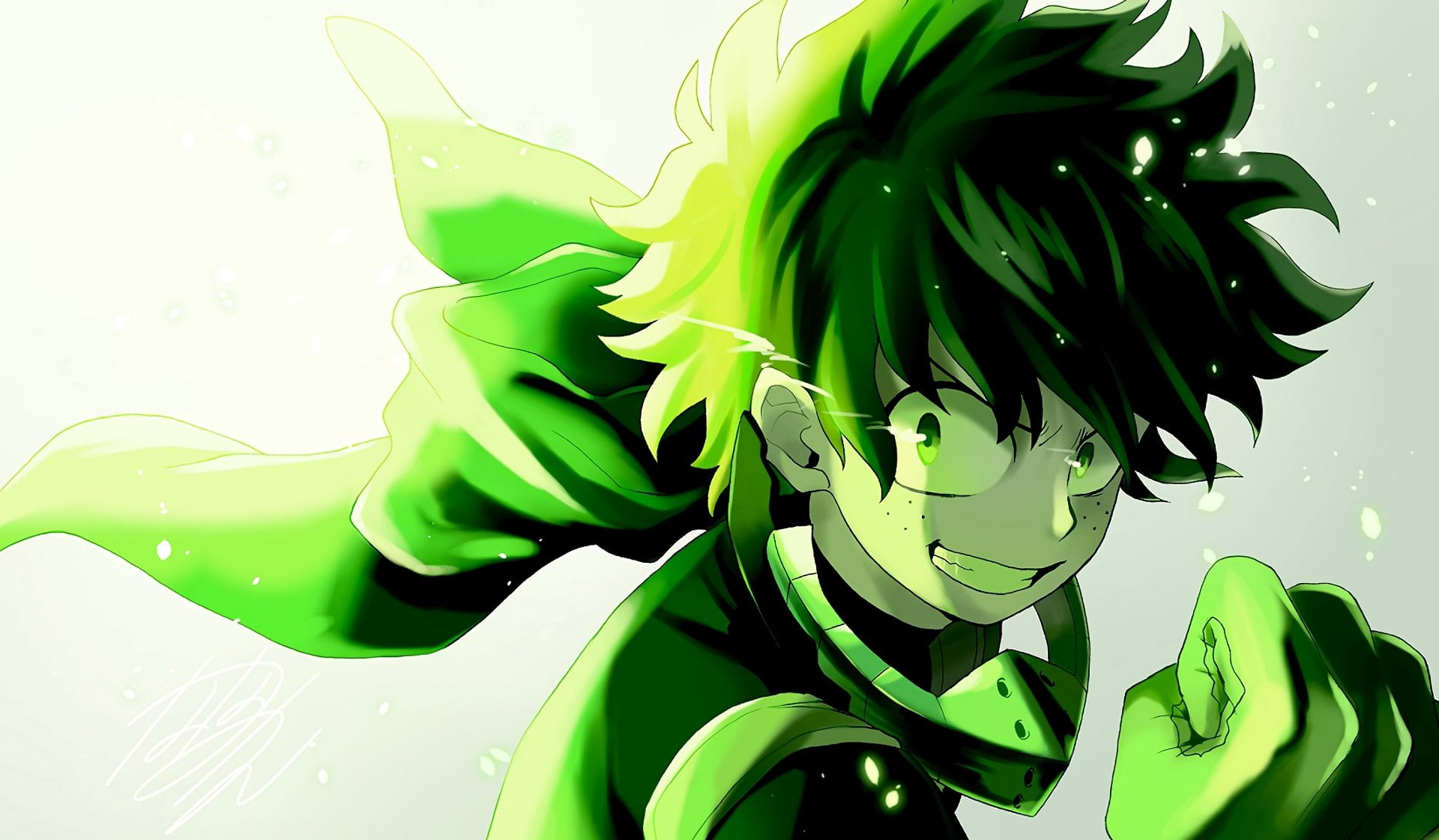 Izuku Midoriya, Anime, 1080P, My Hero Academia, HD Wallpaper