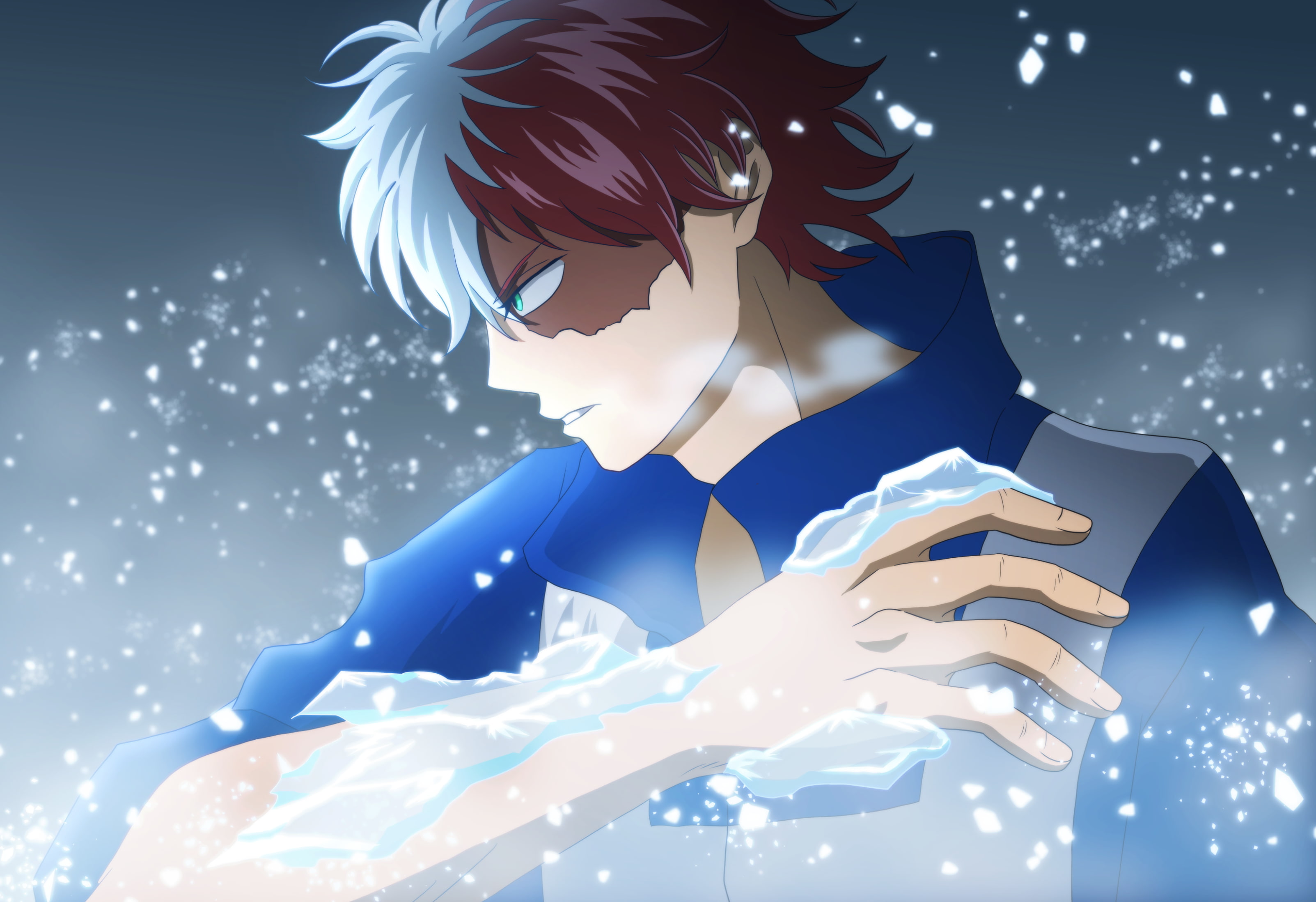 My Hero Academia, Shoto Todoroki, Anime, 2K, HD Wallpaper