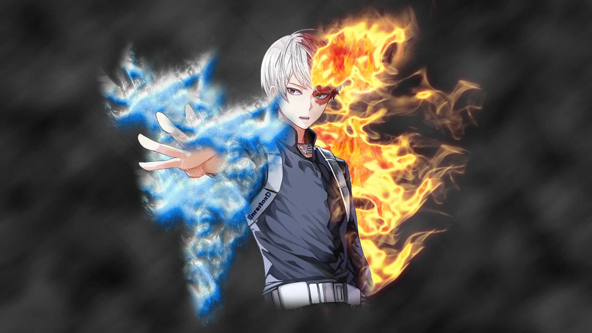 My Hero Academia, 1080P, Anime, Shouto Todoroki, HD Wallpaper