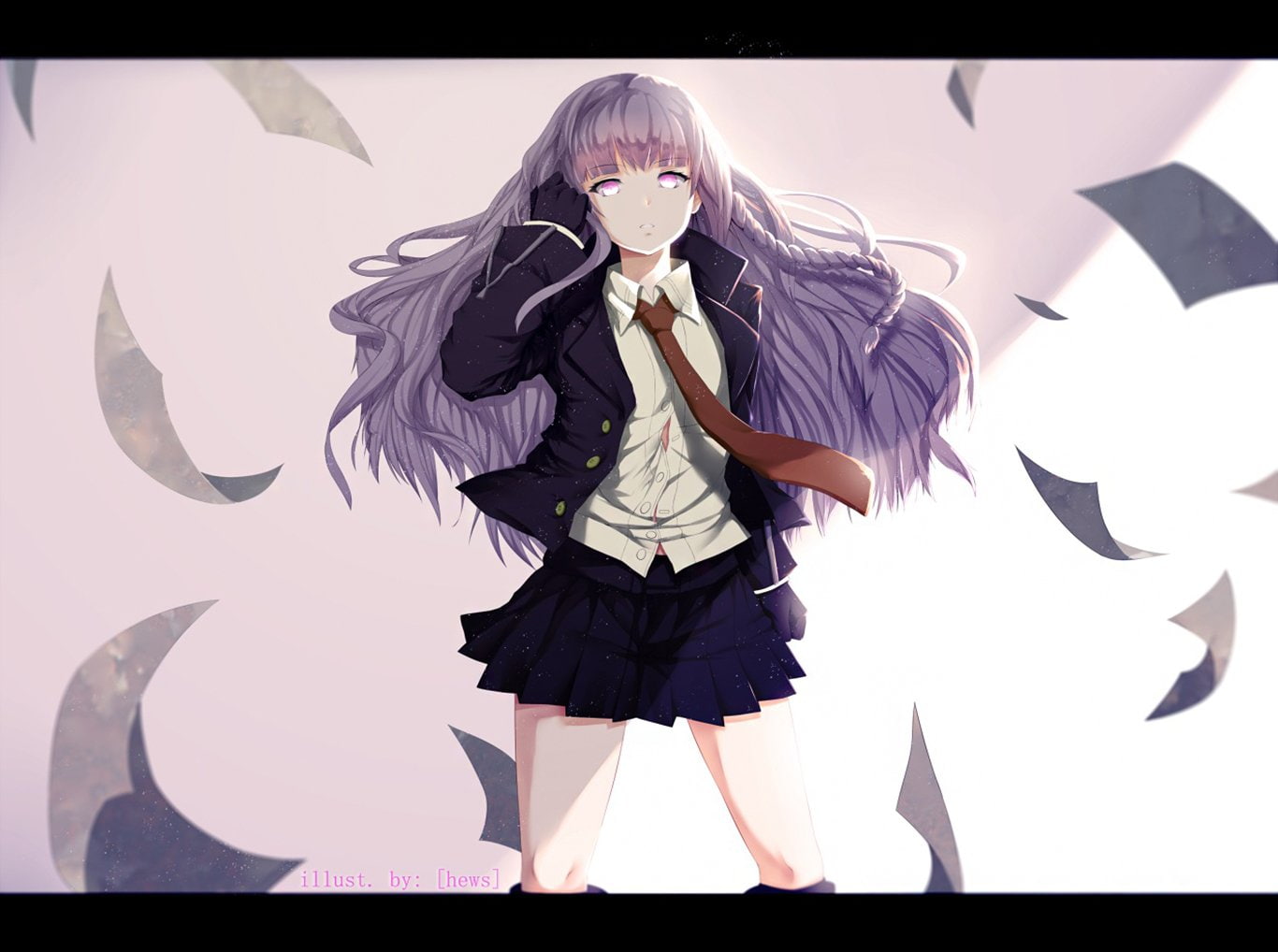 Kyōko Kirigiri, 720P, Danganronpa, HD Wallpaper