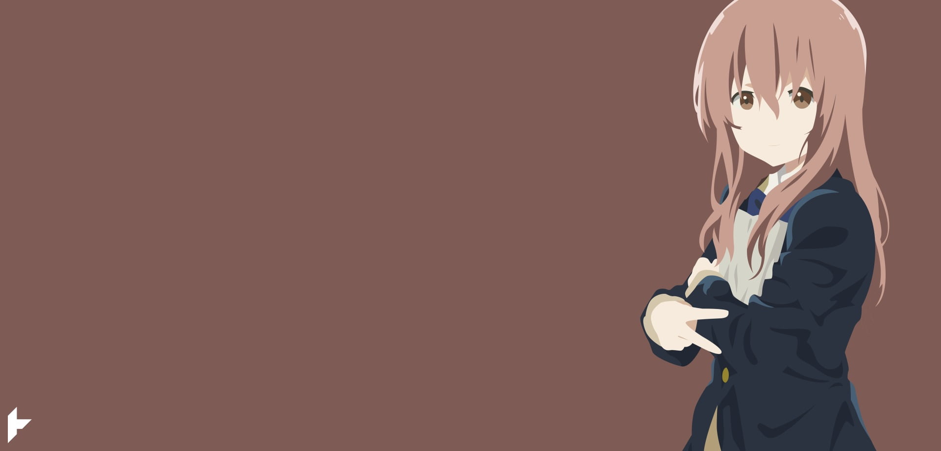 Shouko Nishimiya, lifestyles, waist up, holding, disguise, representation, copy space, 1080P, indoors, unrecognizable person, obscured face, one person, HD Wallpaper