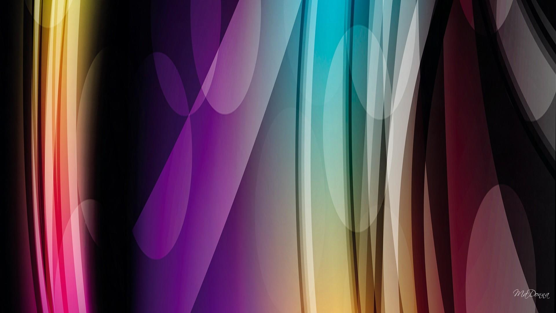 firefox persona, abstract, smoke, 3d and abstract, 1080P, smartphone, colors, curves, rainbow, HD Wallpaper