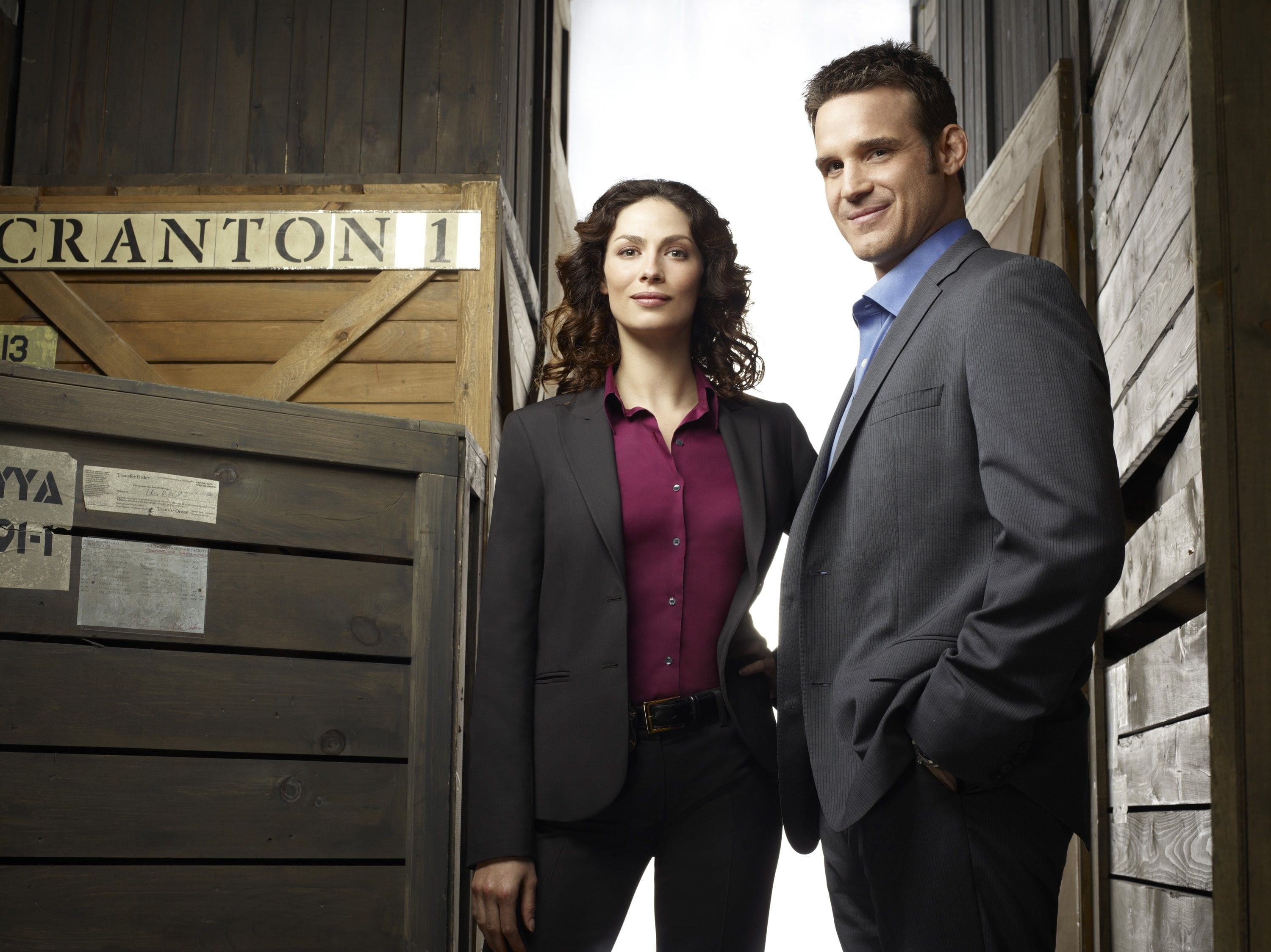 two people, adult, togetherness, young adult, warehouse 13, three quarter length, couple - relationship, standing, young women, women, men, young men, well-dressed, HD Wallpaper
