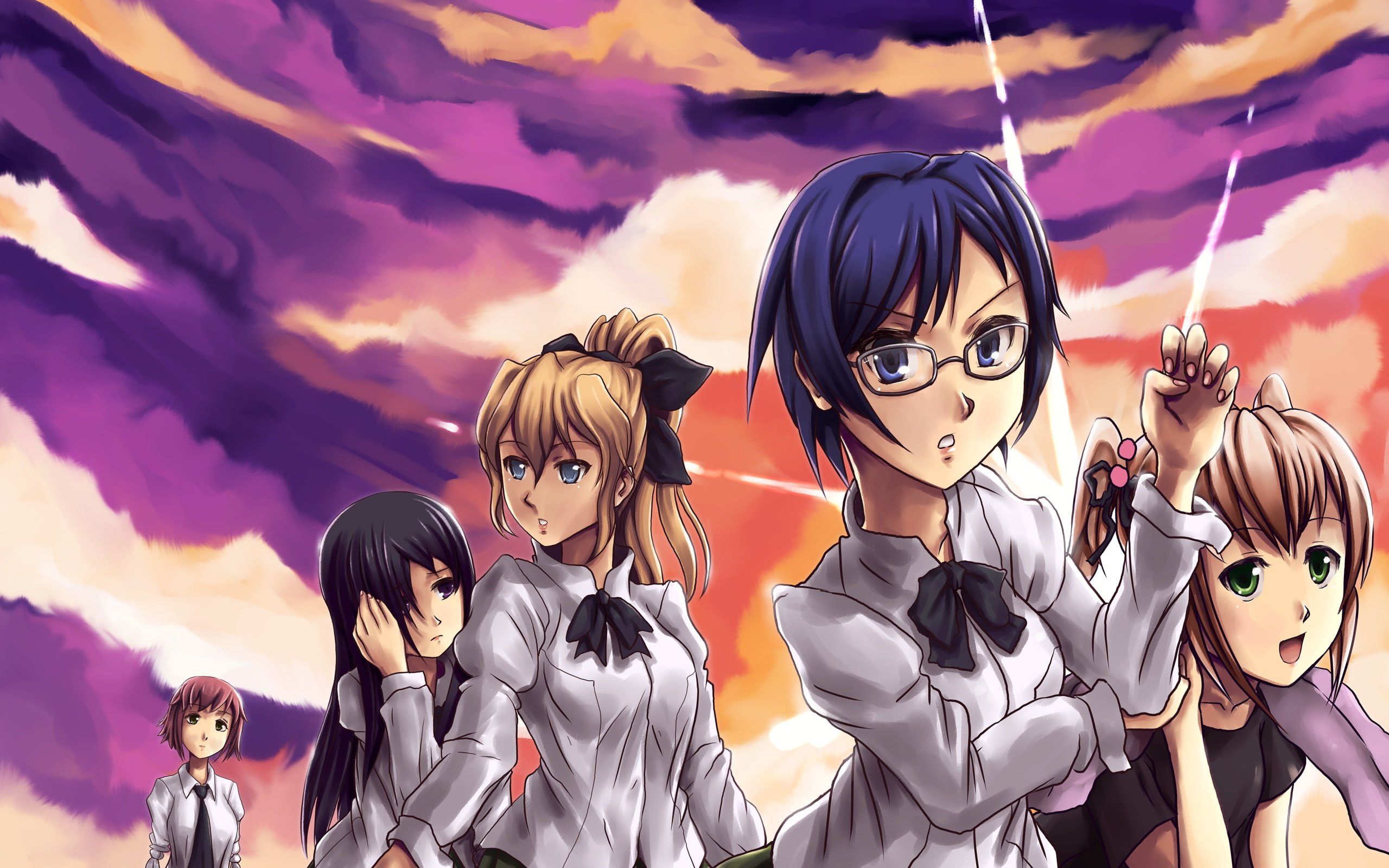 ikezawa, ibarazaki, shoujo, emi, 2K, hakamichi, satou, lilly, katawa, shizune, tezuka, rin, hanako, HD Wallpaper