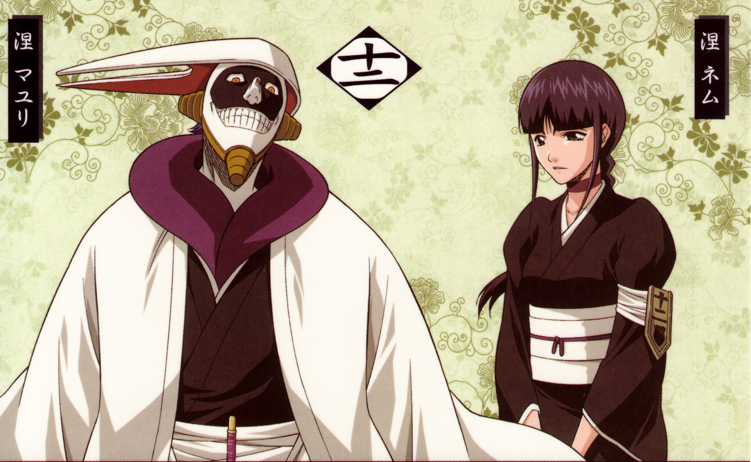 nemu, x, mayuri, bleach, anime, art, hd, Kurotsuchi Mayuri, kurotsuchi, 2K, HD Wallpaper