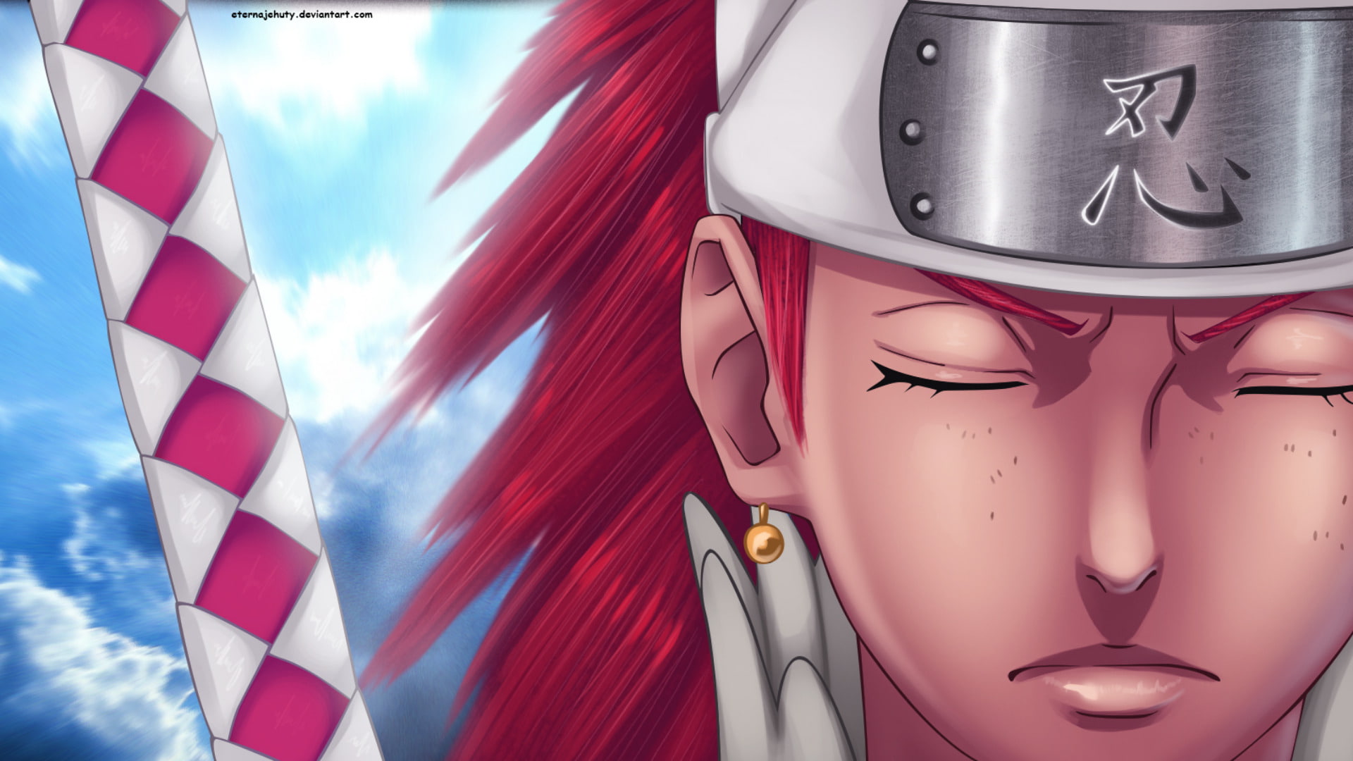 Anime, Naruto, 1080P, Karui (Naruto), HD Wallpaper