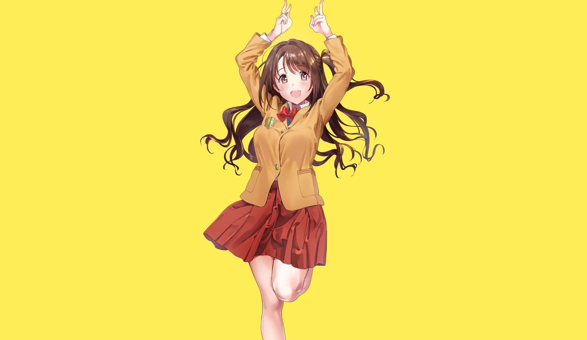 Anime, Uzuki Shimamura, The iDOLM@STER Cinderella Girls, 1080P, HD Wallpaper
