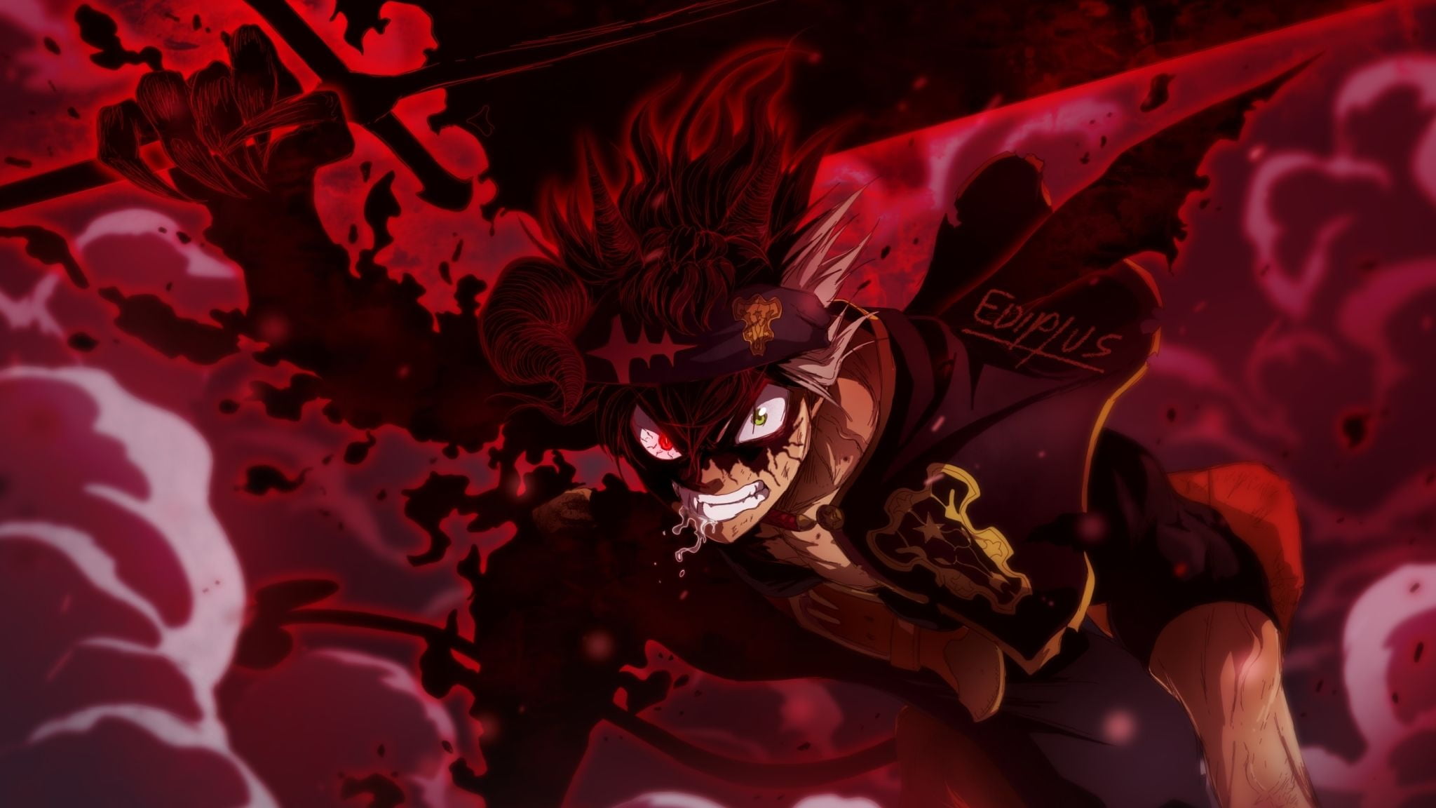 Black Clover, Asta, toros negros, 1080P, HD Wallpaper