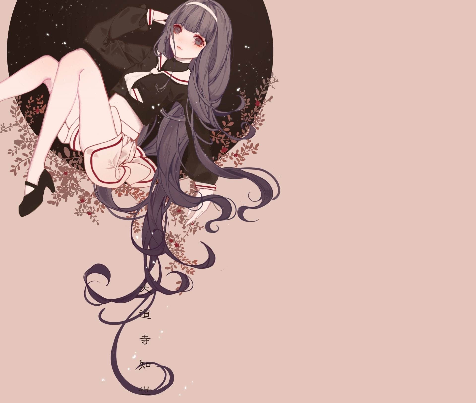 real people, copy space, clothing, hairstyle, one person, Cardcaptor Sakura, studio shot, portrait, indoors, 1080P, full length, front view, fashion, Anime, HD Wallpaper