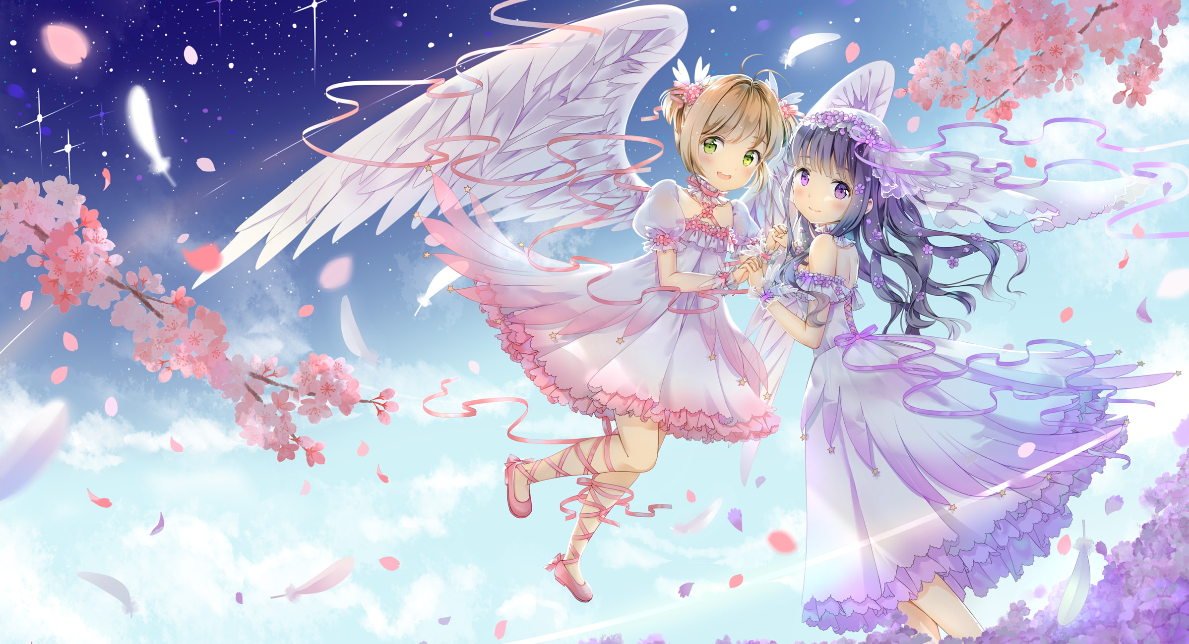 Anime, Tomoyo Daidouji, Sakura Kinomoto, 1080P, Cardcaptor Sakura, HD Wallpaper