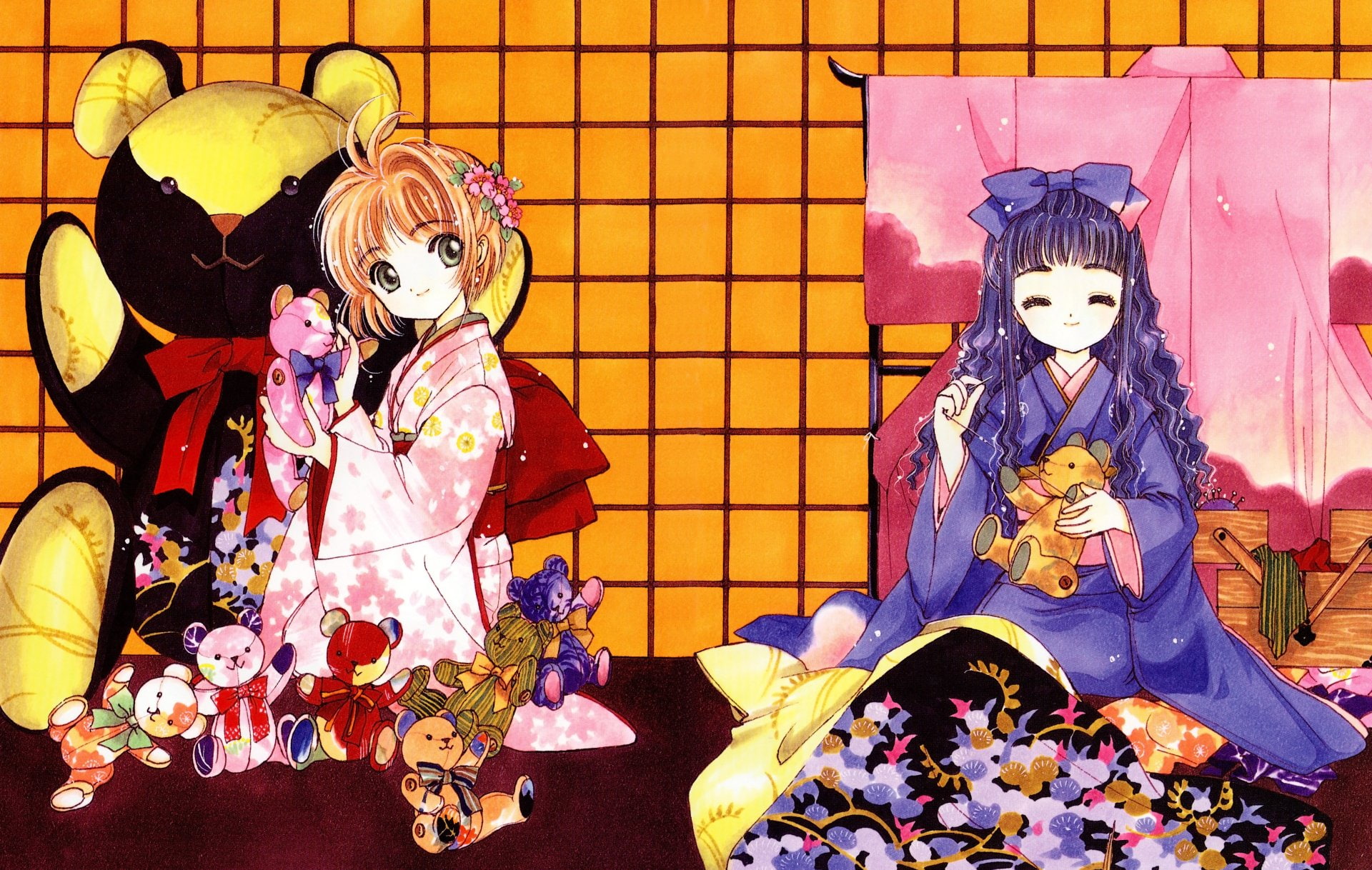 Cardcaptor Sakura, 1080P, Anime, Tomoyo Daidouji, Sakura Kinomoto, HD Wallpaper