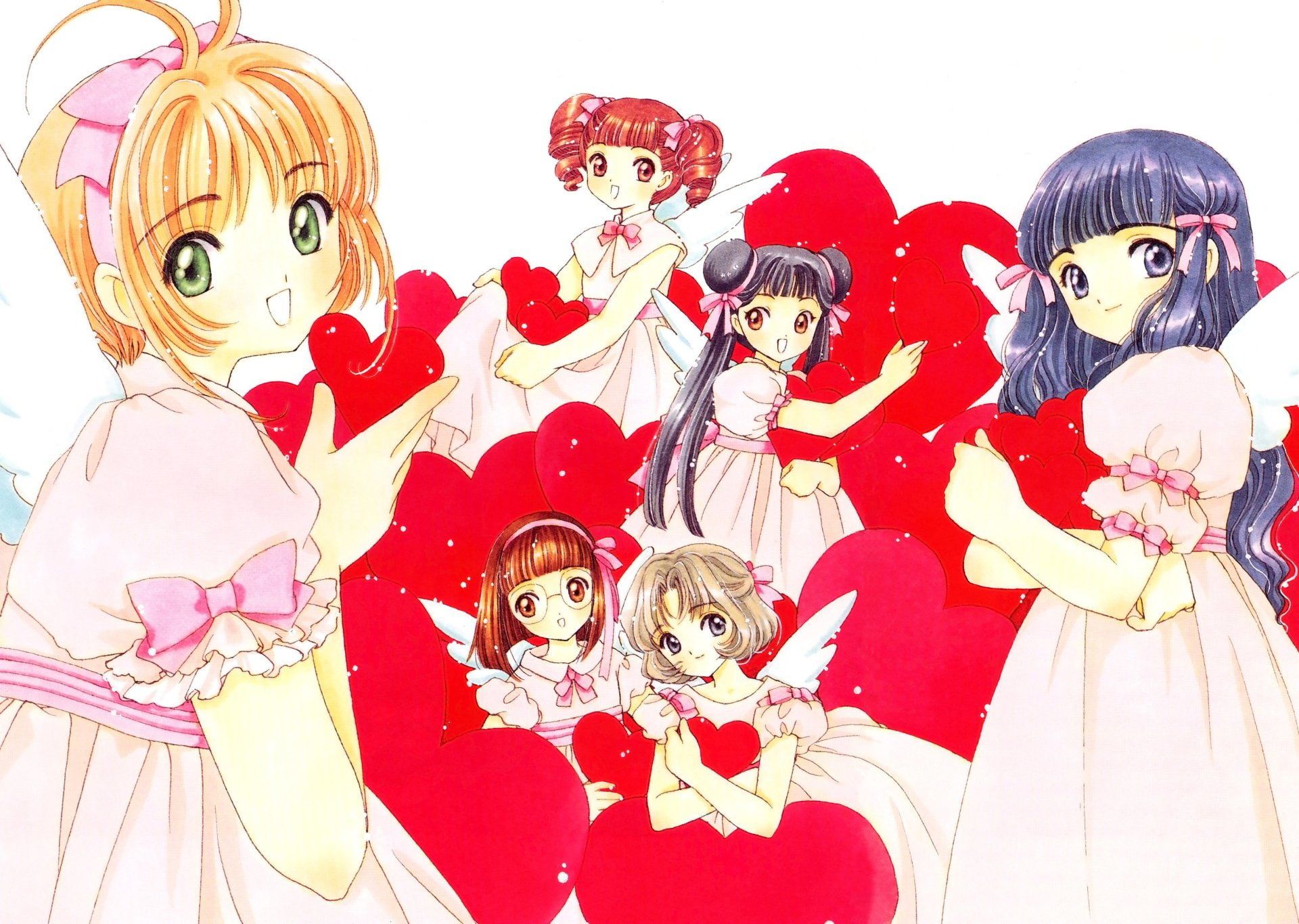 Anime, Tomoyo Daidouji, Meiling Li, Sakura Kinomoto, Cardcaptor Sakura, 1080P, HD Wallpaper