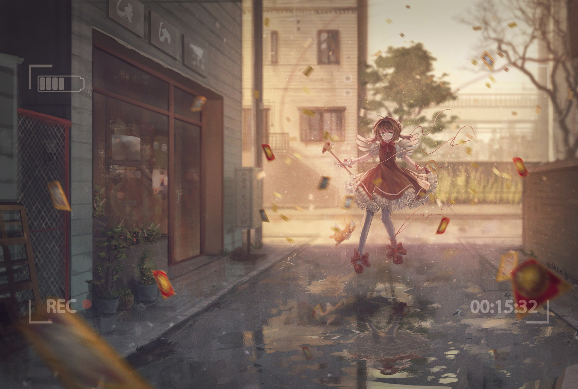 Keroberos (Card Captor Sakura), Cardcaptor Sakura, Anime, 1080P, Sakura Kinomoto, HD Wallpaper