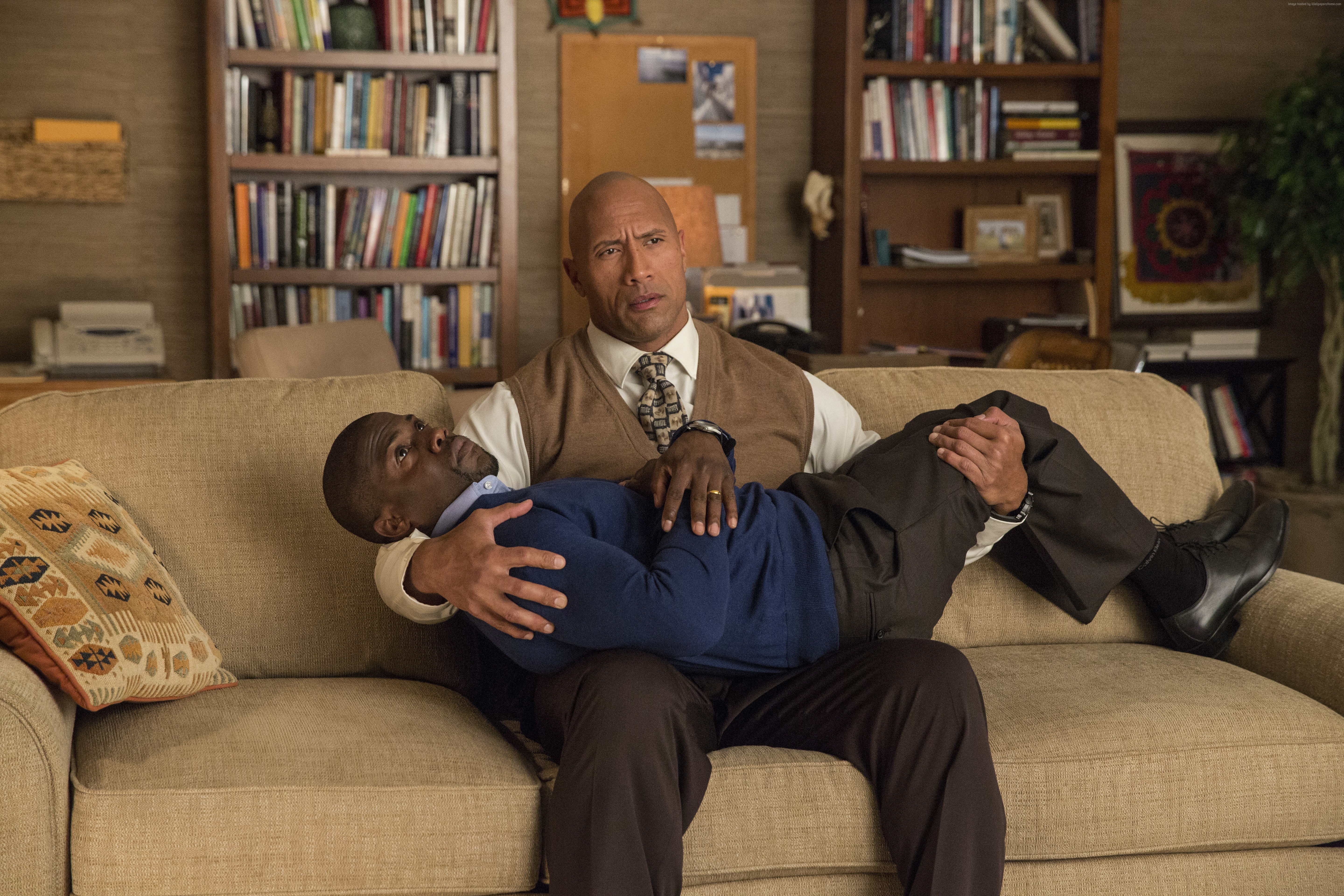 Dwayne Johnson, Kevin Hart, Central Intelligence, 5K, Best Movies of 2016, HD Wallpaper
