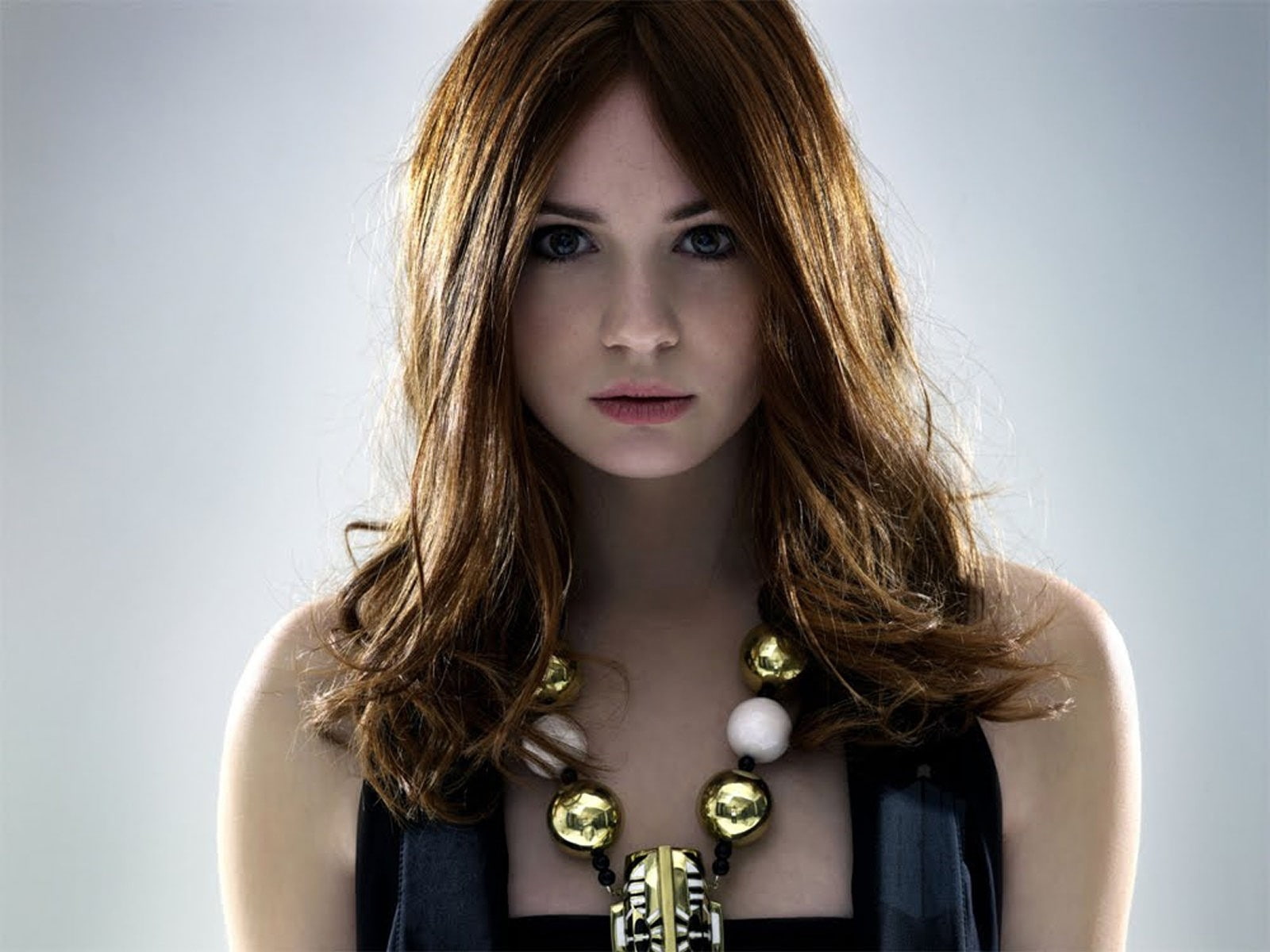 gillan, redheads, art, people, karen, brunettes, x, women, 720P, hd, HD Wallpaper