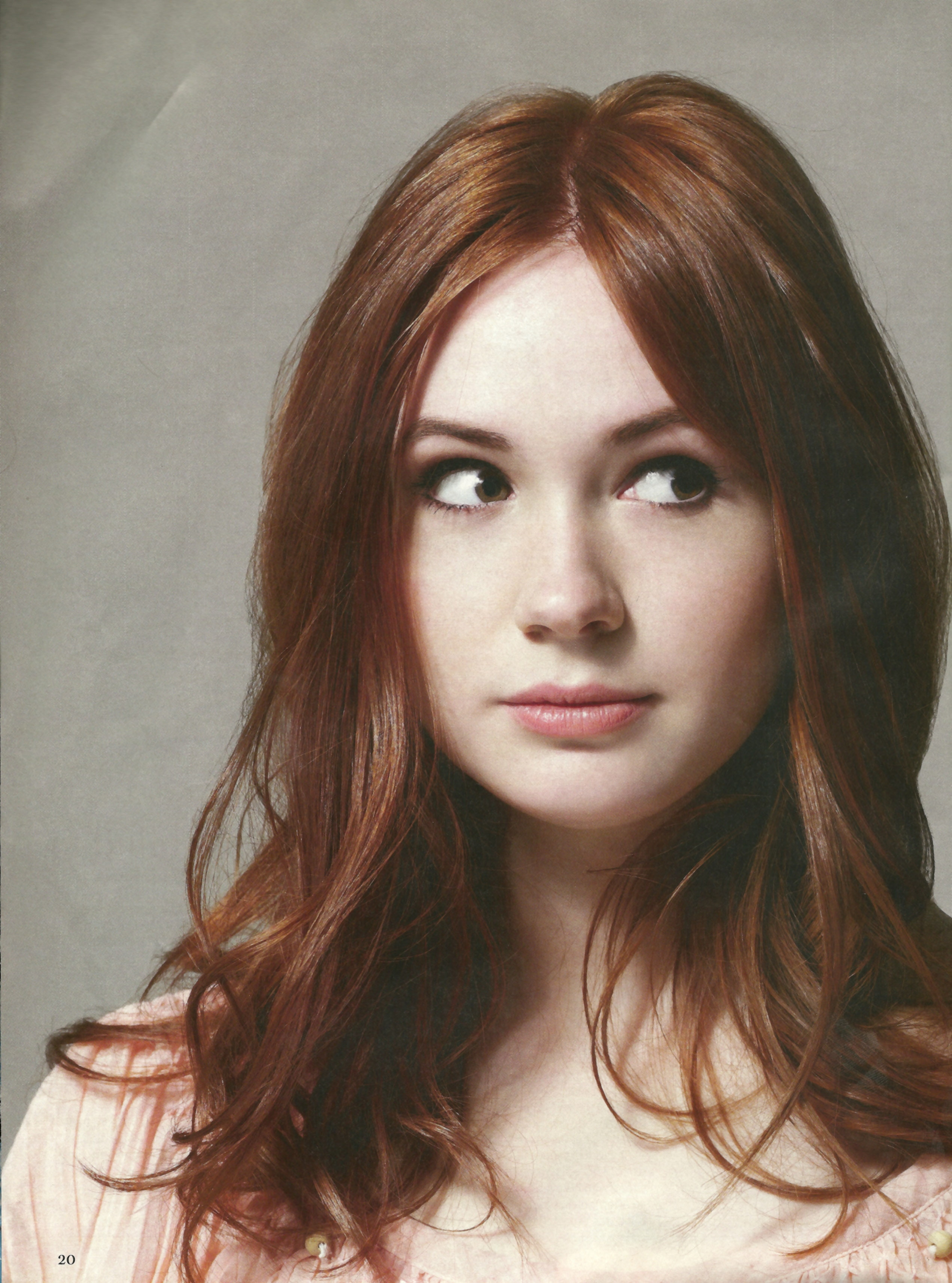 art, hd, x, karen, women, gillan, redheads, people, celebrity, 2K, Phone HD Wallpaper