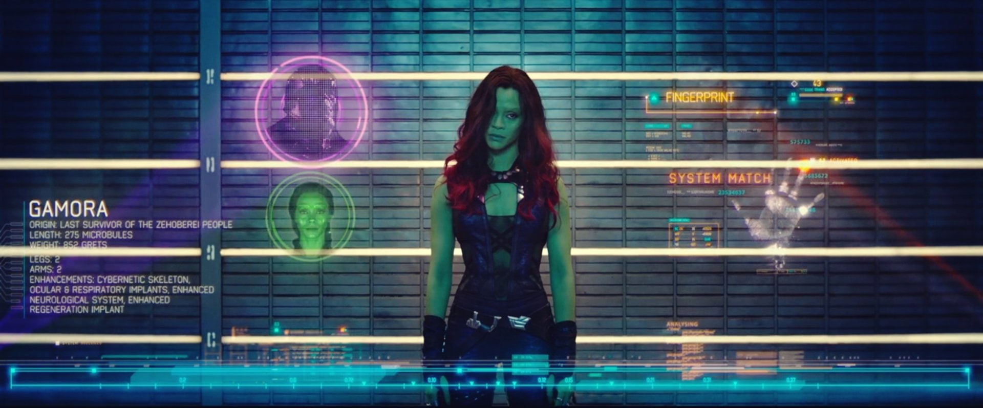 Movie, Guardians of the Galaxy, Gamora, 1080P, HD Wallpaper