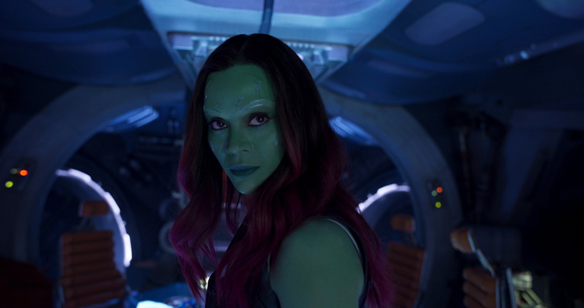 Movie, 1080P, Guardians of the Galaxy Vol. 2, Gamora, Zoe Saldana, HD Wallpaper