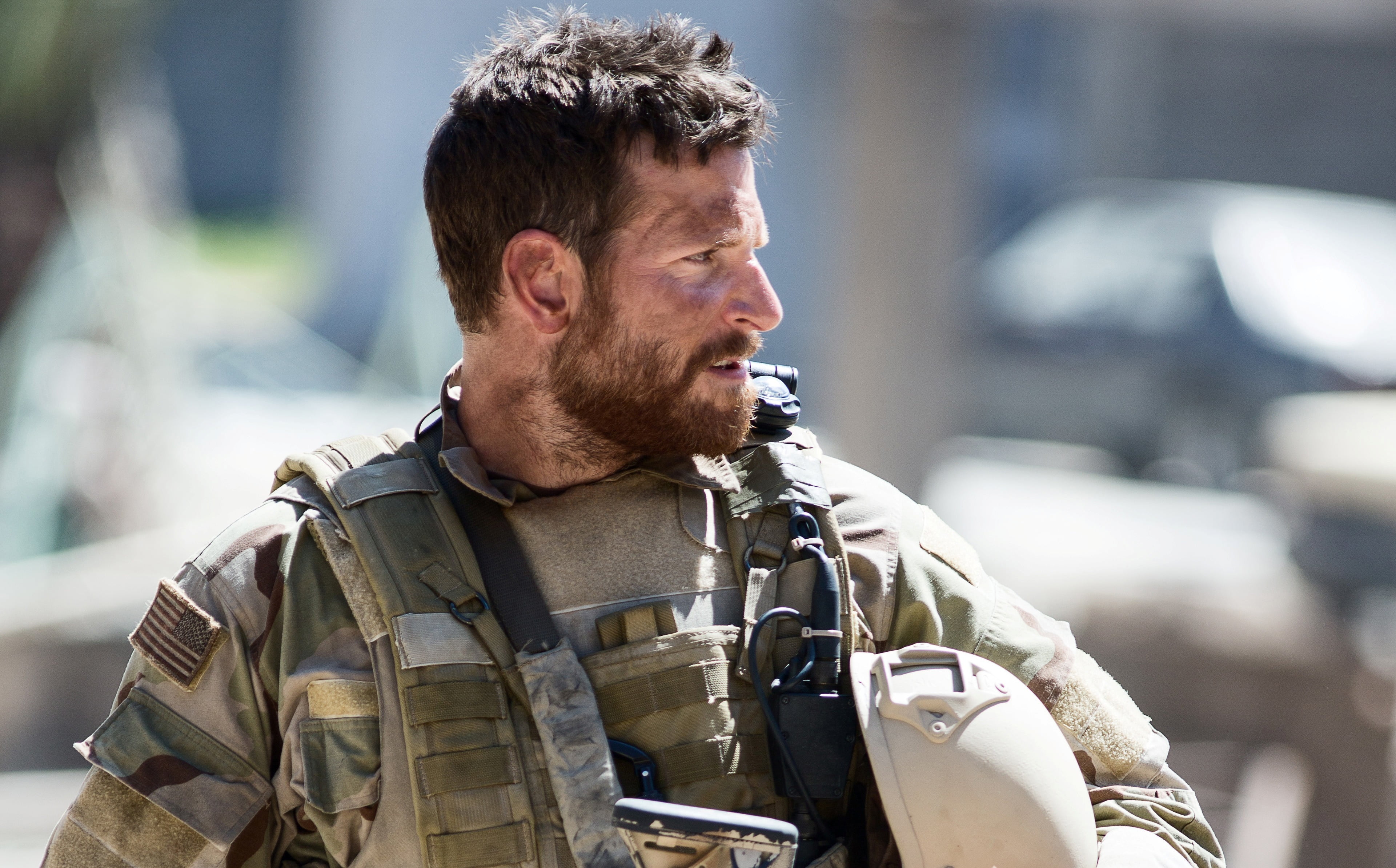 sniper, 4K, drama, backpack, headshot, clothing, focus on foreground, contemplation, armed forces, portrait, men, military, military uniform, government, HD Wallpaper