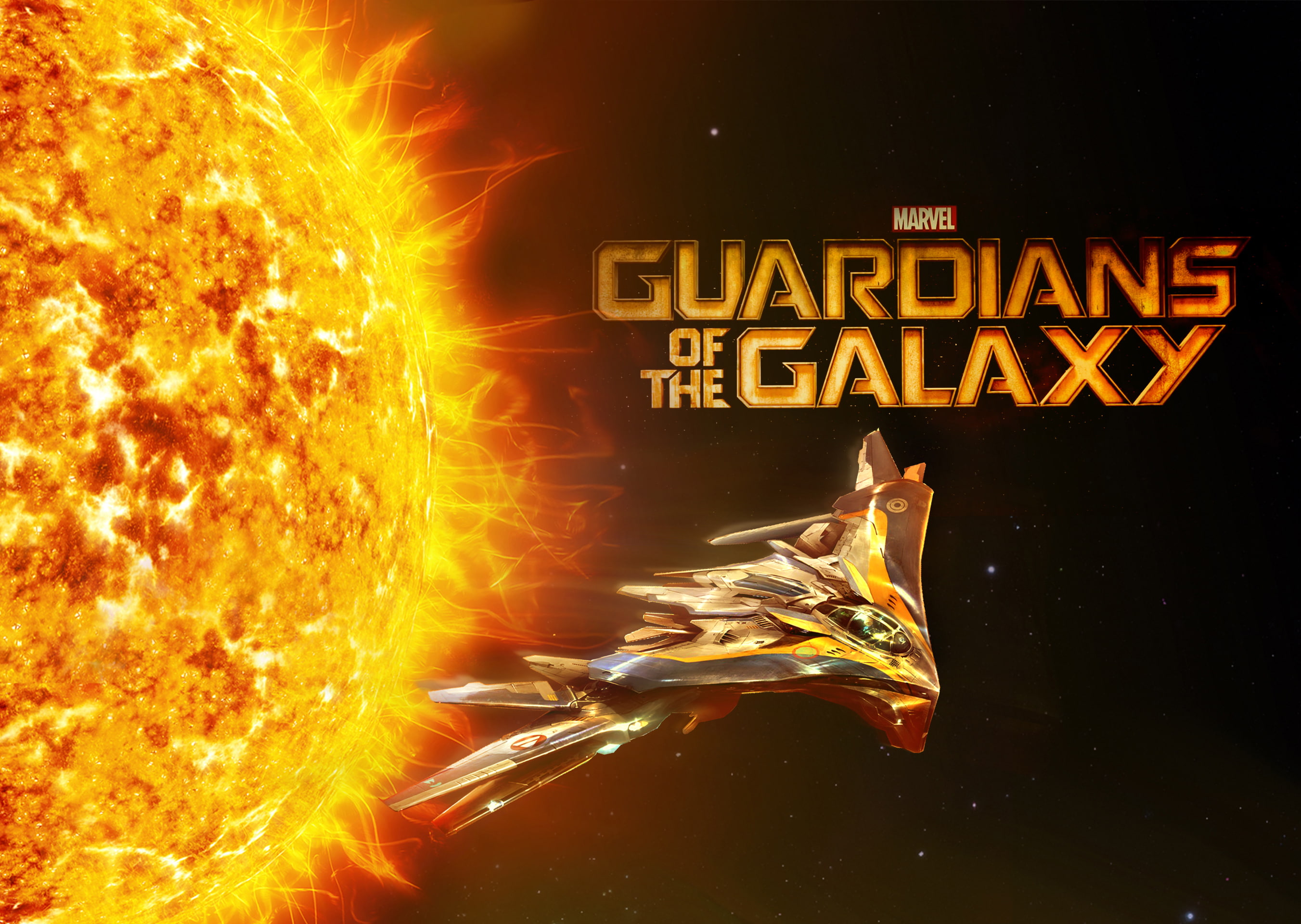 Star-Lord Ship, Guardians of the Galaxy, 2K, HD Wallpaper