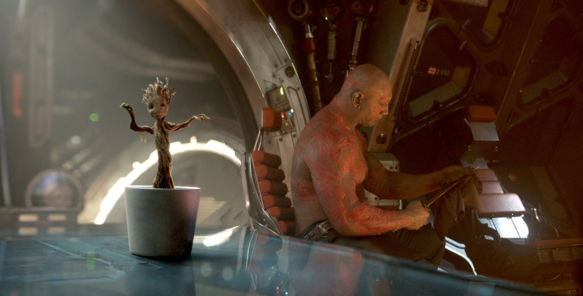 Groot, 1080P, Drax The Destroyer, Guardians of the Galaxy, Movie, Dave Bautista, HD Wallpaper