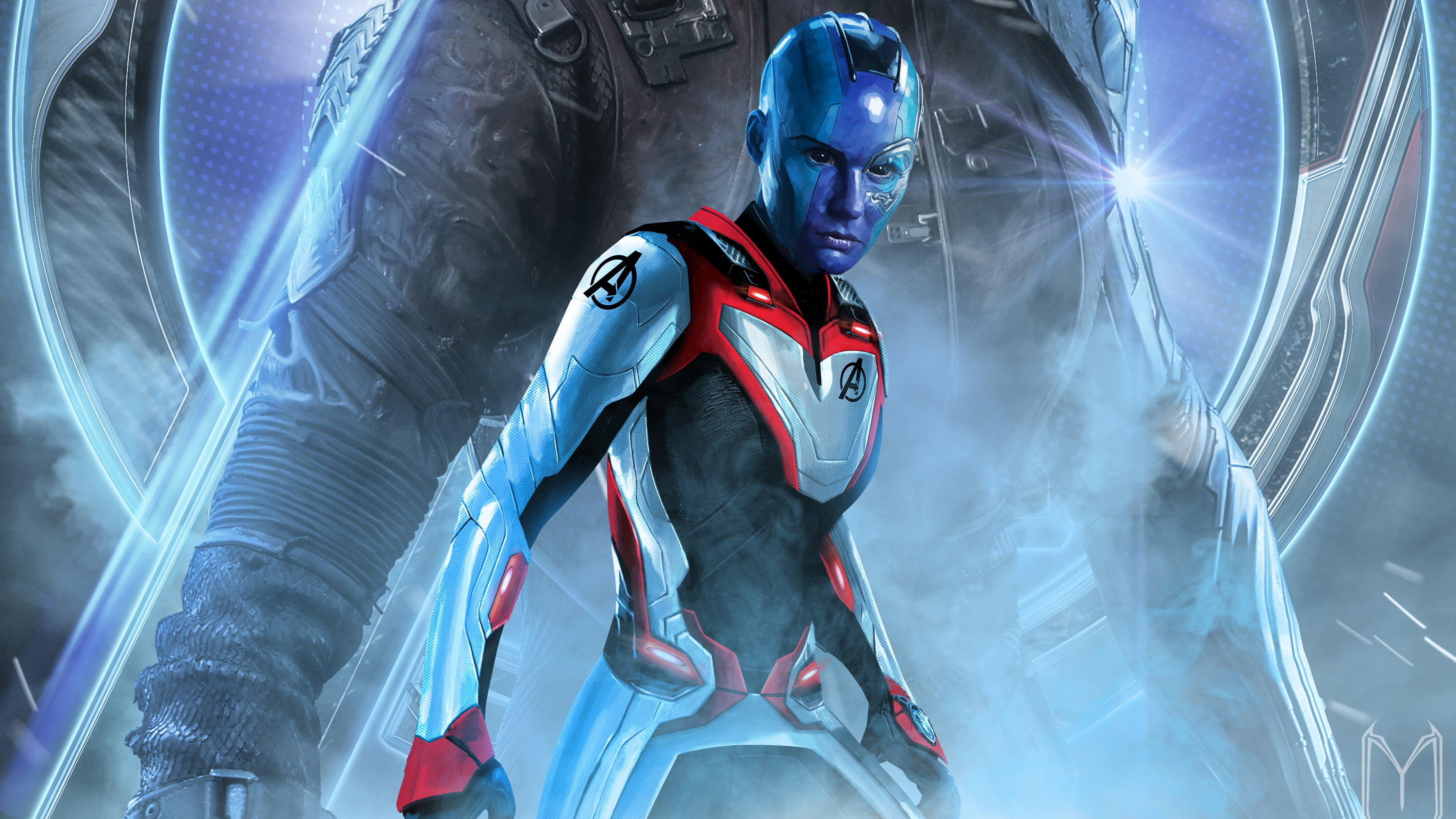 2K, The Avengers, Karen Gillan, Nebula (Marvel Comics), Avengers EndGame, HD Wallpaper