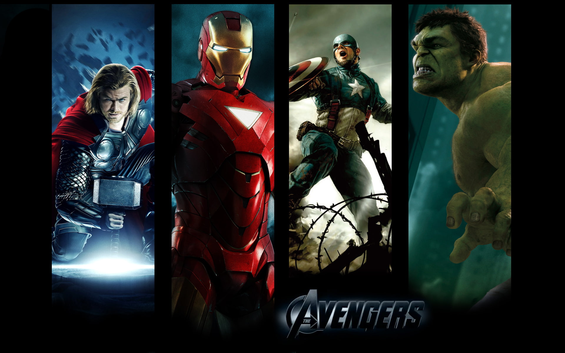 man, hd, thor, hulk, 1080P, movies, america, captain, avengers, iron, HD Wallpaper