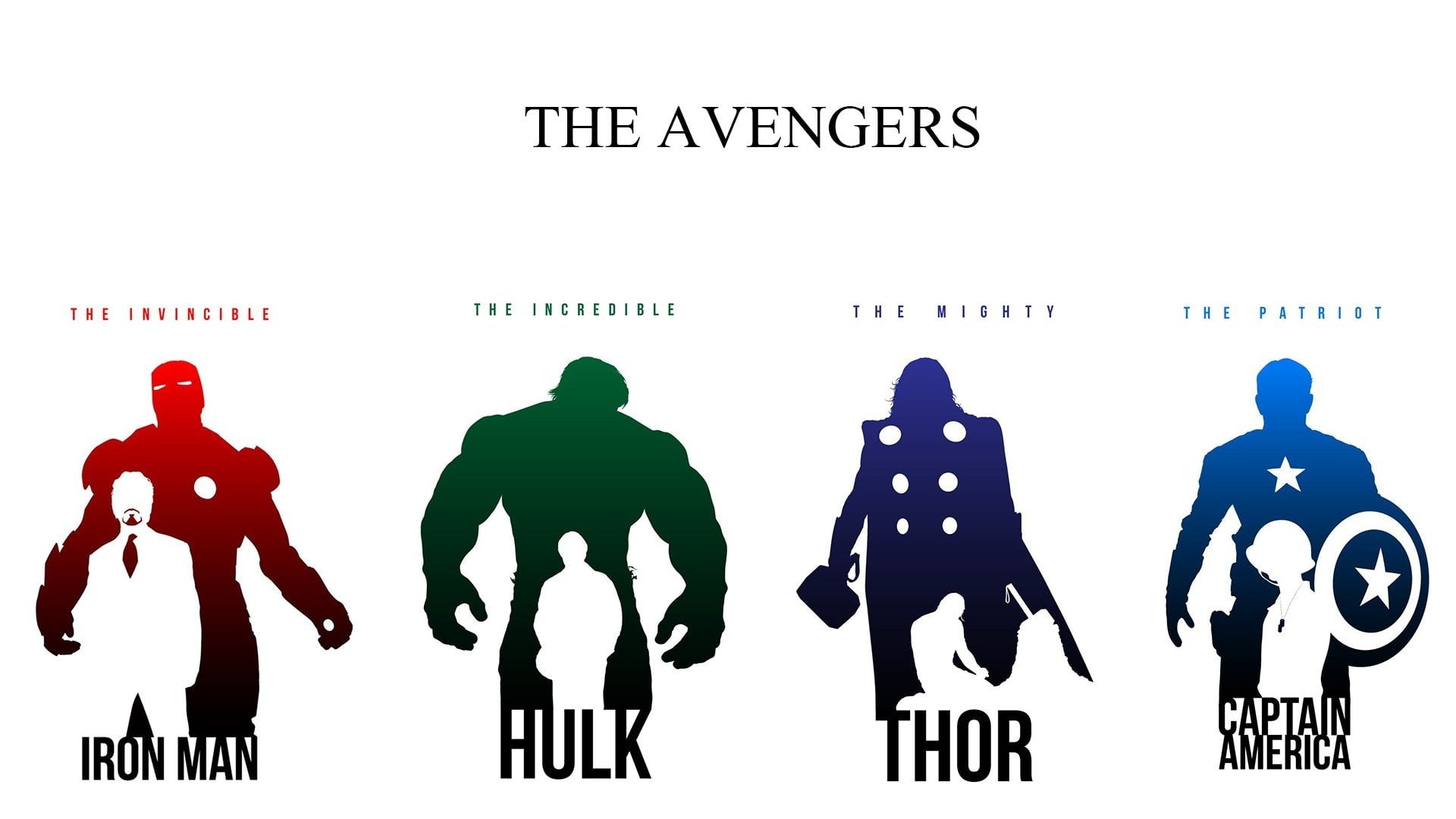 america, Avengers, text, sign, man, business person, Captain America, Thor, gesturing, silhouette, technology, child, full length, communication, HD Wallpaper