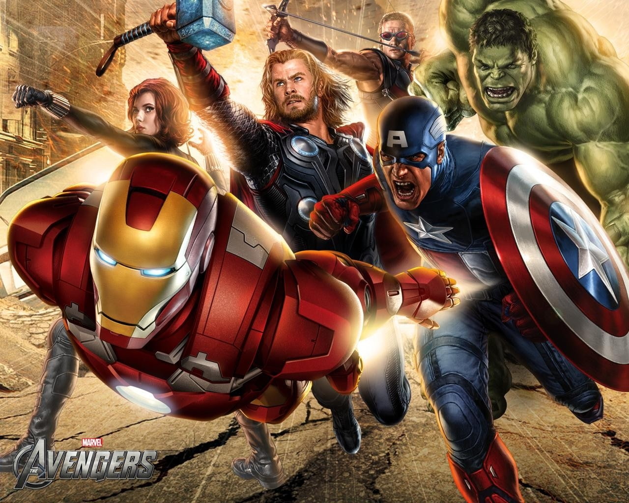 avengers, Hulk (comic character), widow, comic, movies, black, hawkeye, hd, entertainment, art, thor, man, movie, hulk, america, 720P, artwork, captain, HD Wallpaper