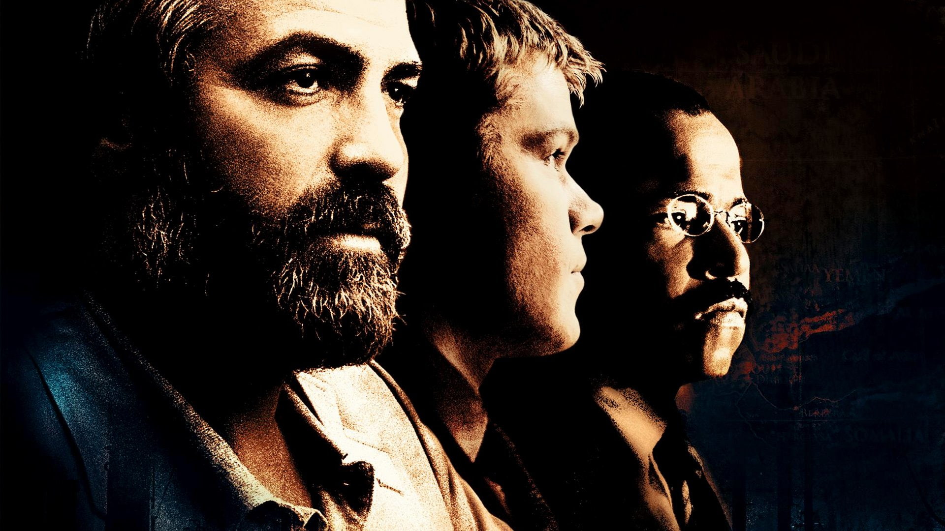 Jeffrey Wright, Matt Damon, Syriana, George Clooney, 1080P, Movie, HD Wallpaper