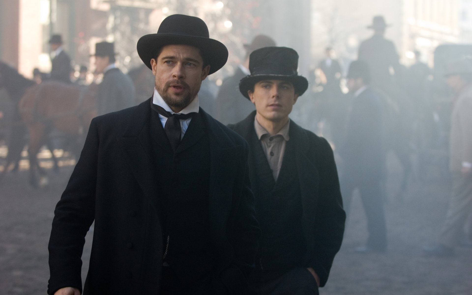 The Assassination of Jesse James by the Coward Robert Ford, 1080P, Brad Pitt, Casey Affleck, Movie, Jesse James, Robert Ford, HD Wallpaper