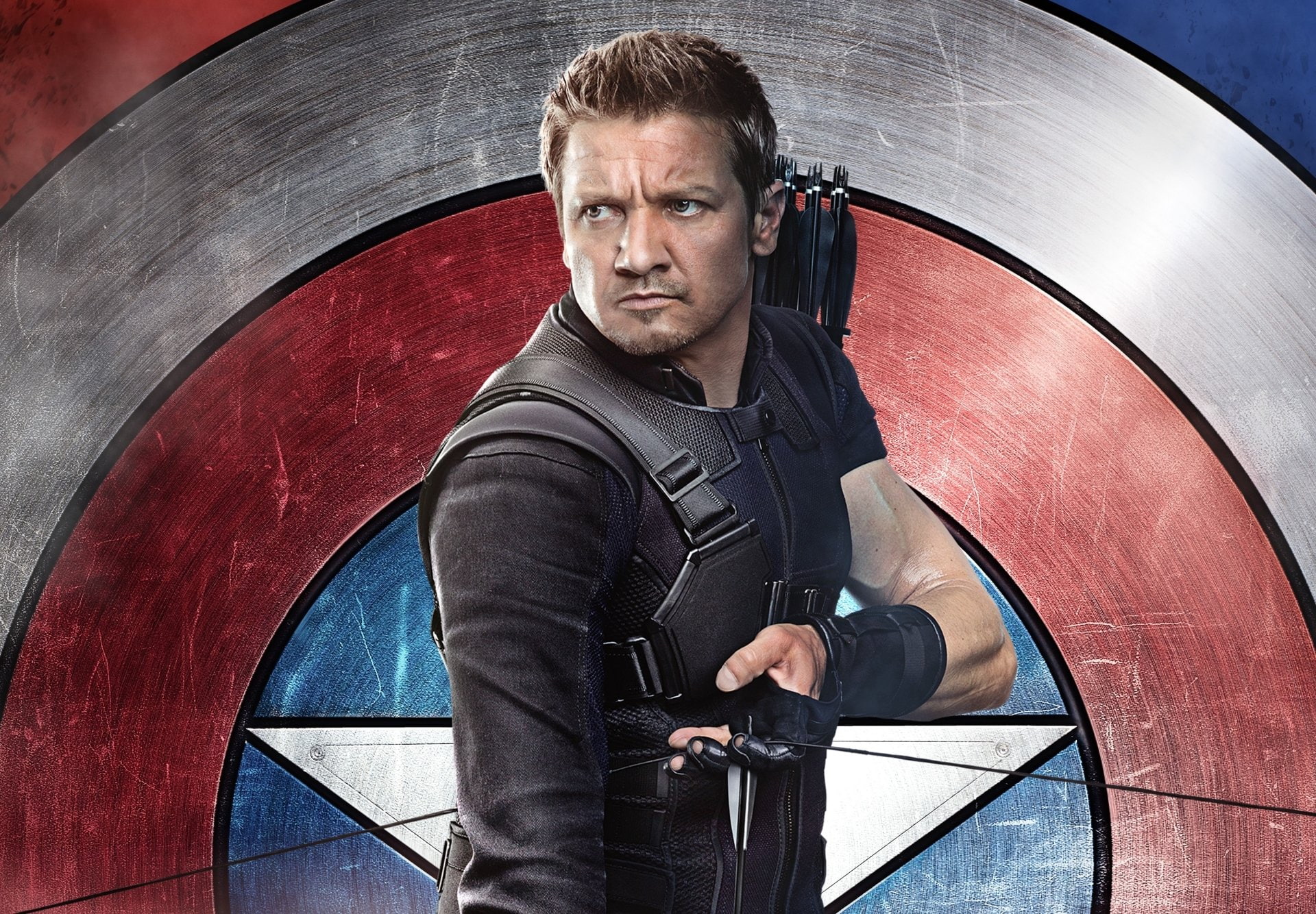 Captain America: Civil War, Jeremy Renner, Captain America, Hawkeye, 1080P, HD Wallpaper