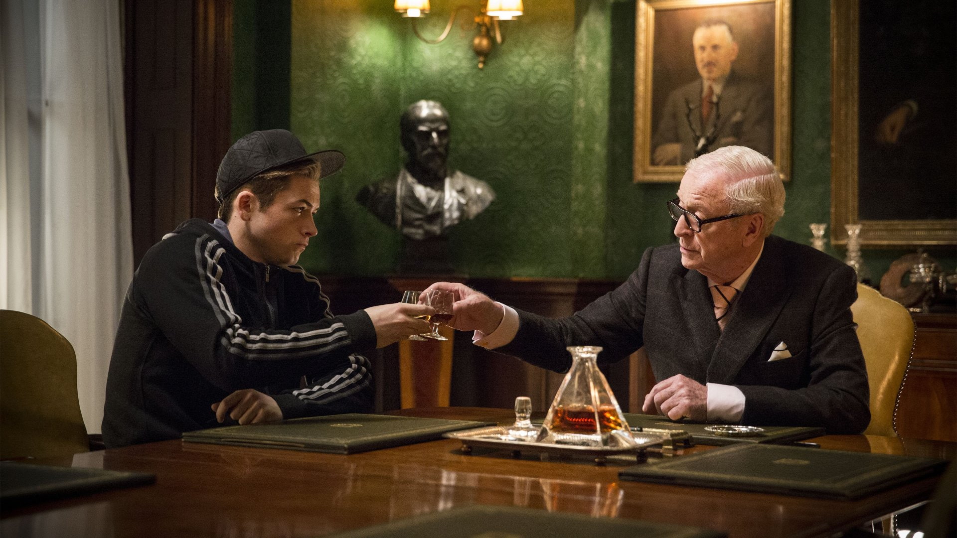 Michael Caine, Taron Egerton, Kingsman: The Secret Service, 1080P, Movie, HD Wallpaper
