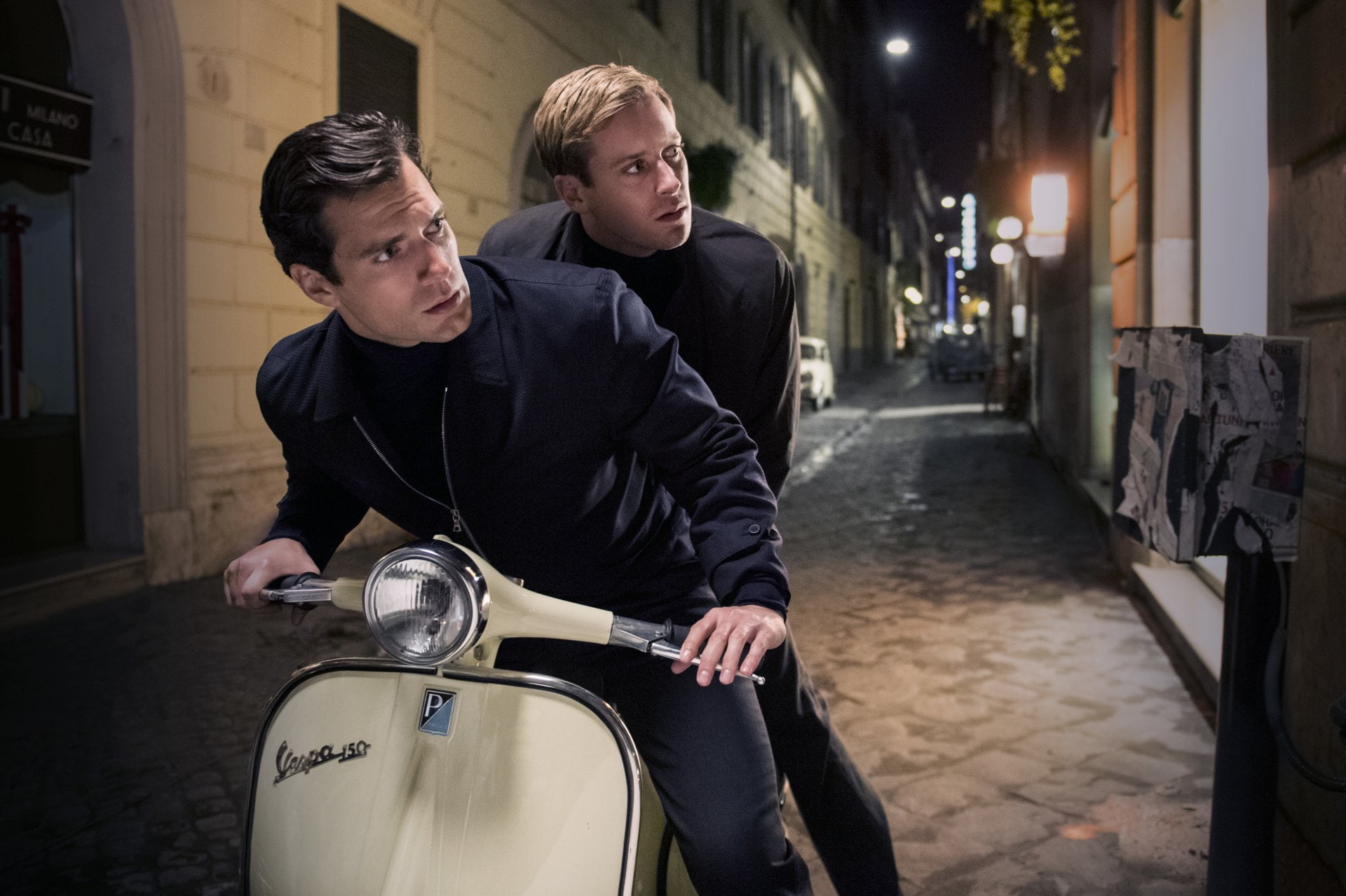 Illya Kuryakin, Armie Hammer, Napoleon Solo, The Man from U.N.C.L.E., Movie, Henry Cavill, 1080P, HD Wallpaper
