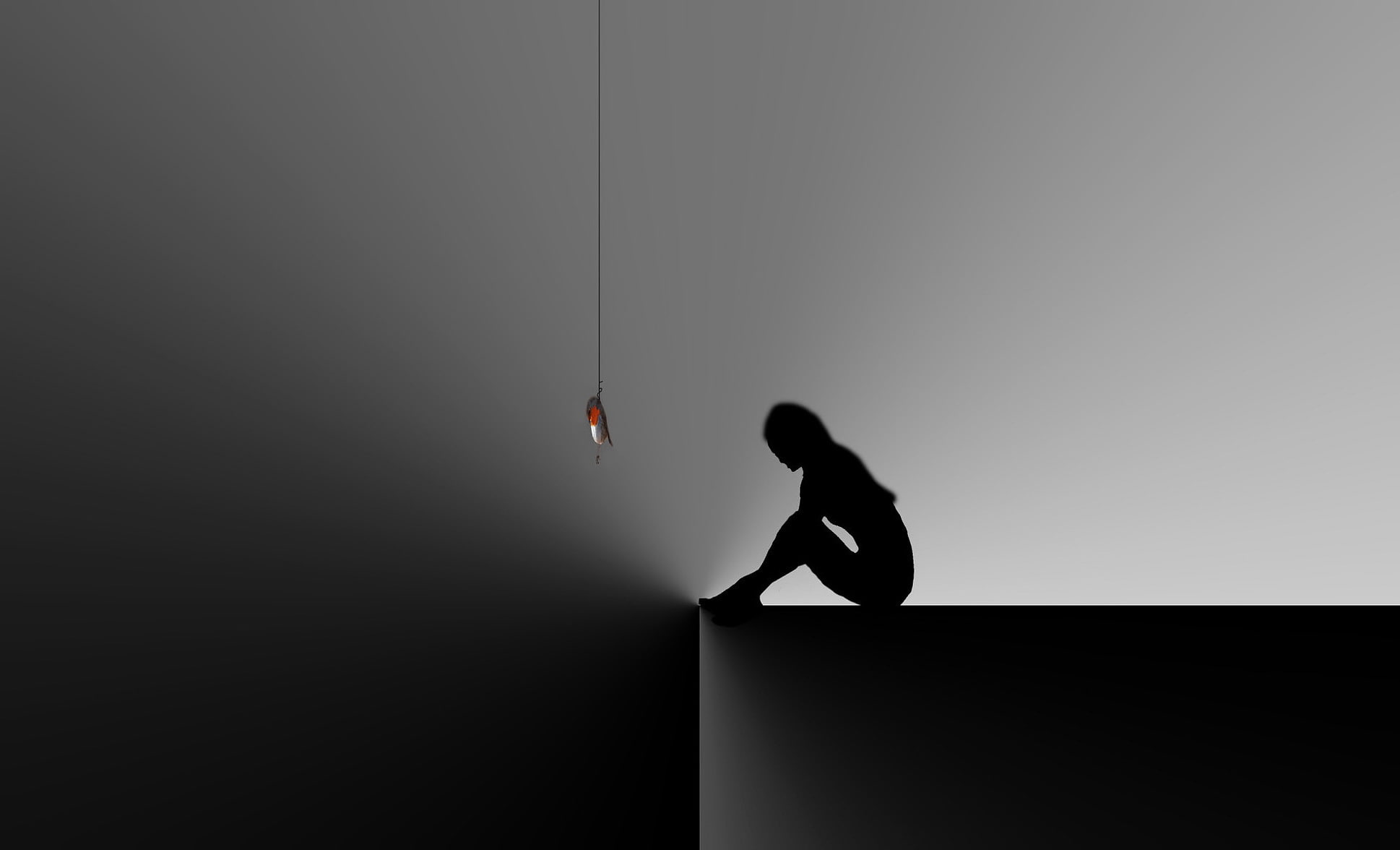 background, bait, 1080P, girl, HD Wallpaper