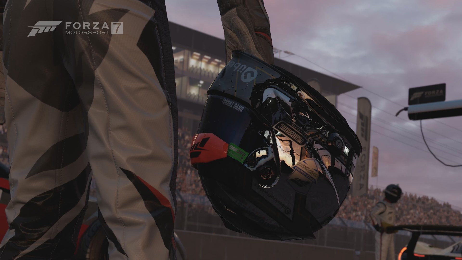 Forza Motorsport 7, Helmet, 1080P, Forza Motorsport, HD Wallpaper