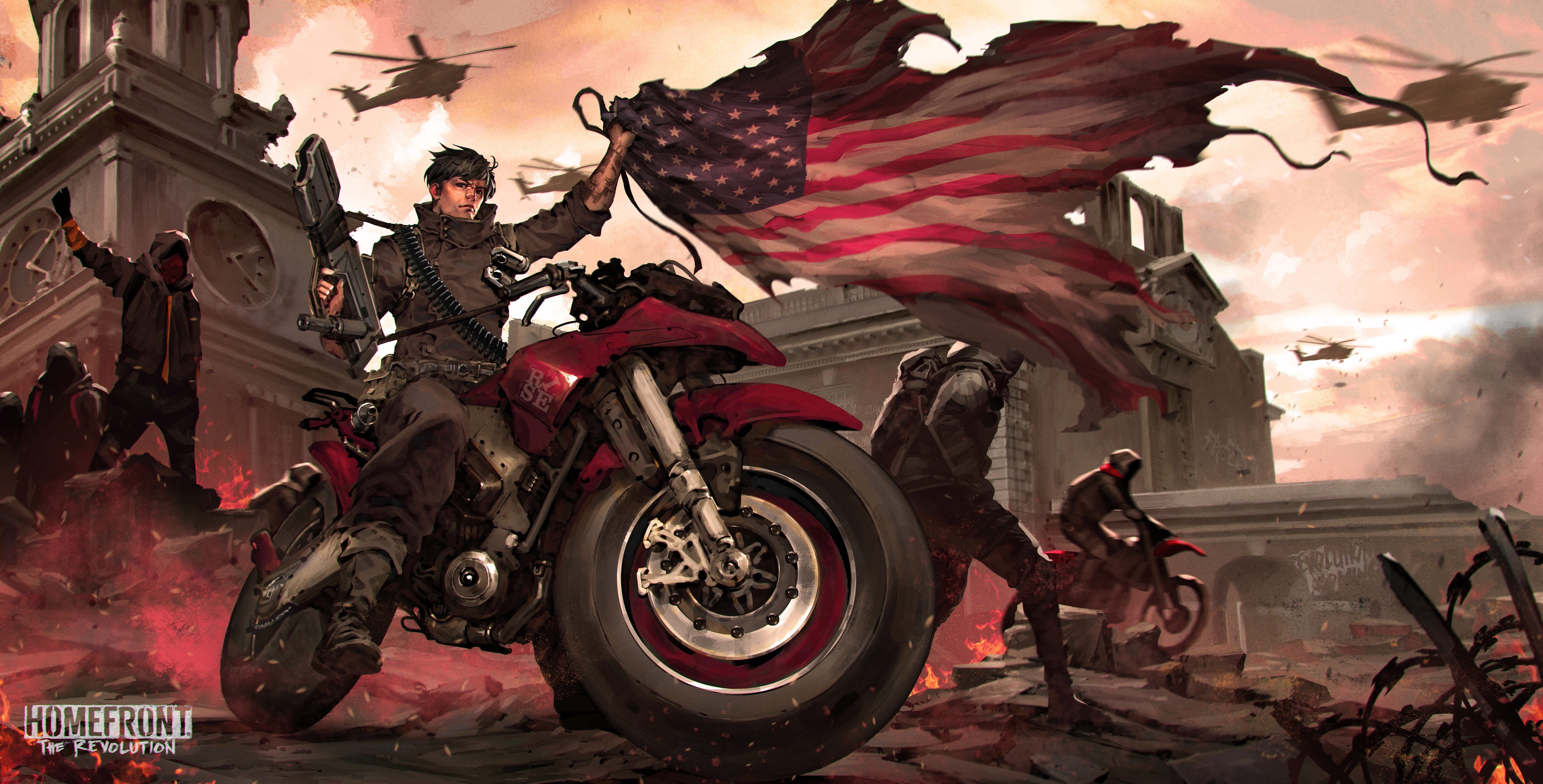5K, pc games, ps games, 4k, hd, 5k, xbox games, games, homefront the revolution, HD Wallpaper