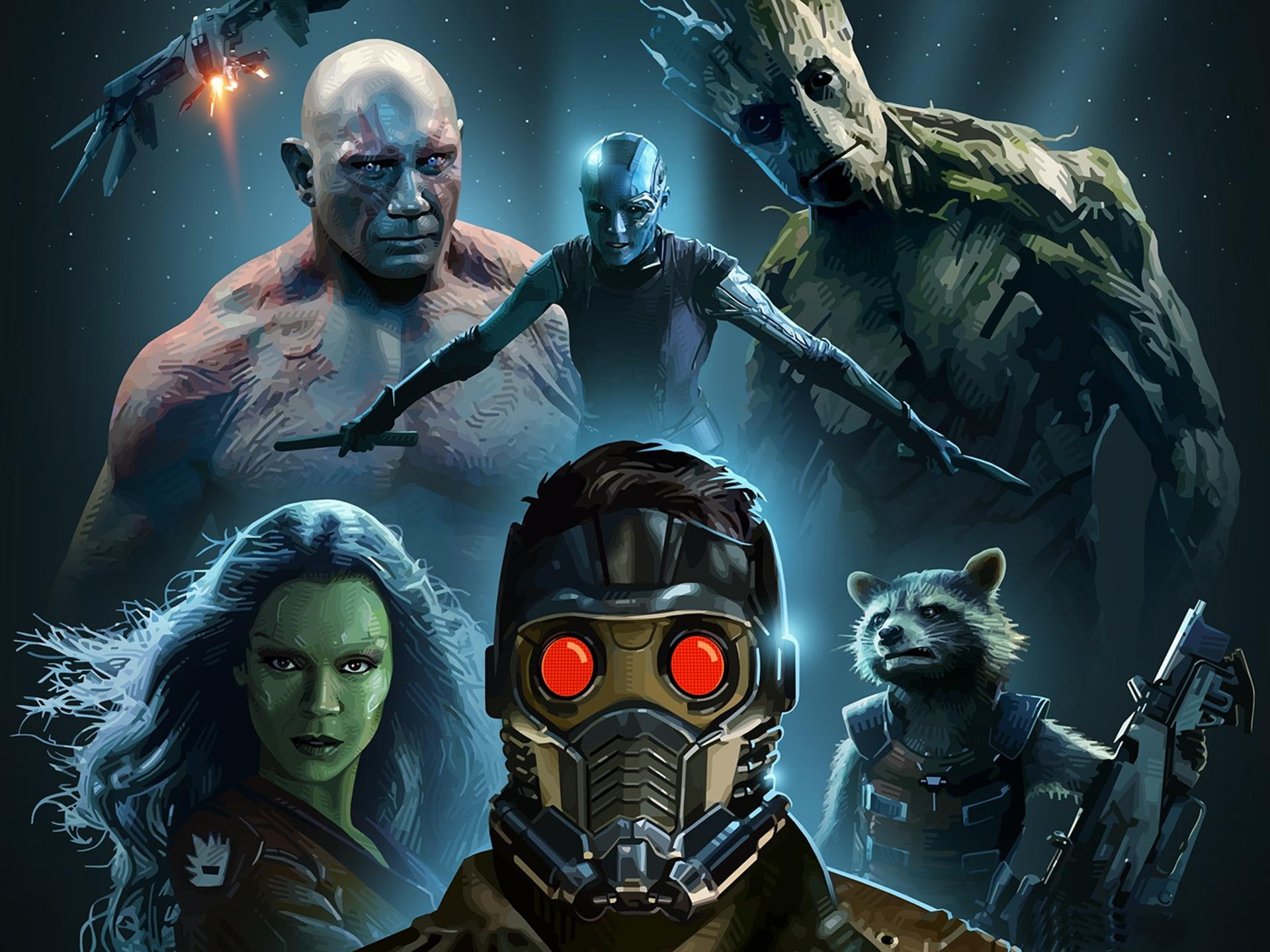 official, movie, 1920x1440, film, guardians, 1080P, 2014, guardians of the galaxy, galaxy, HD Wallpaper