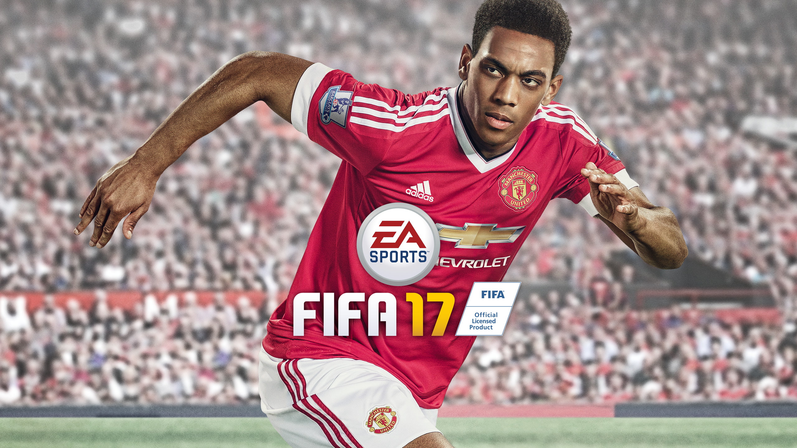 Football game, FIFA 17, 2K, EA Sports, Anthony Martial, HD Wallpaper
